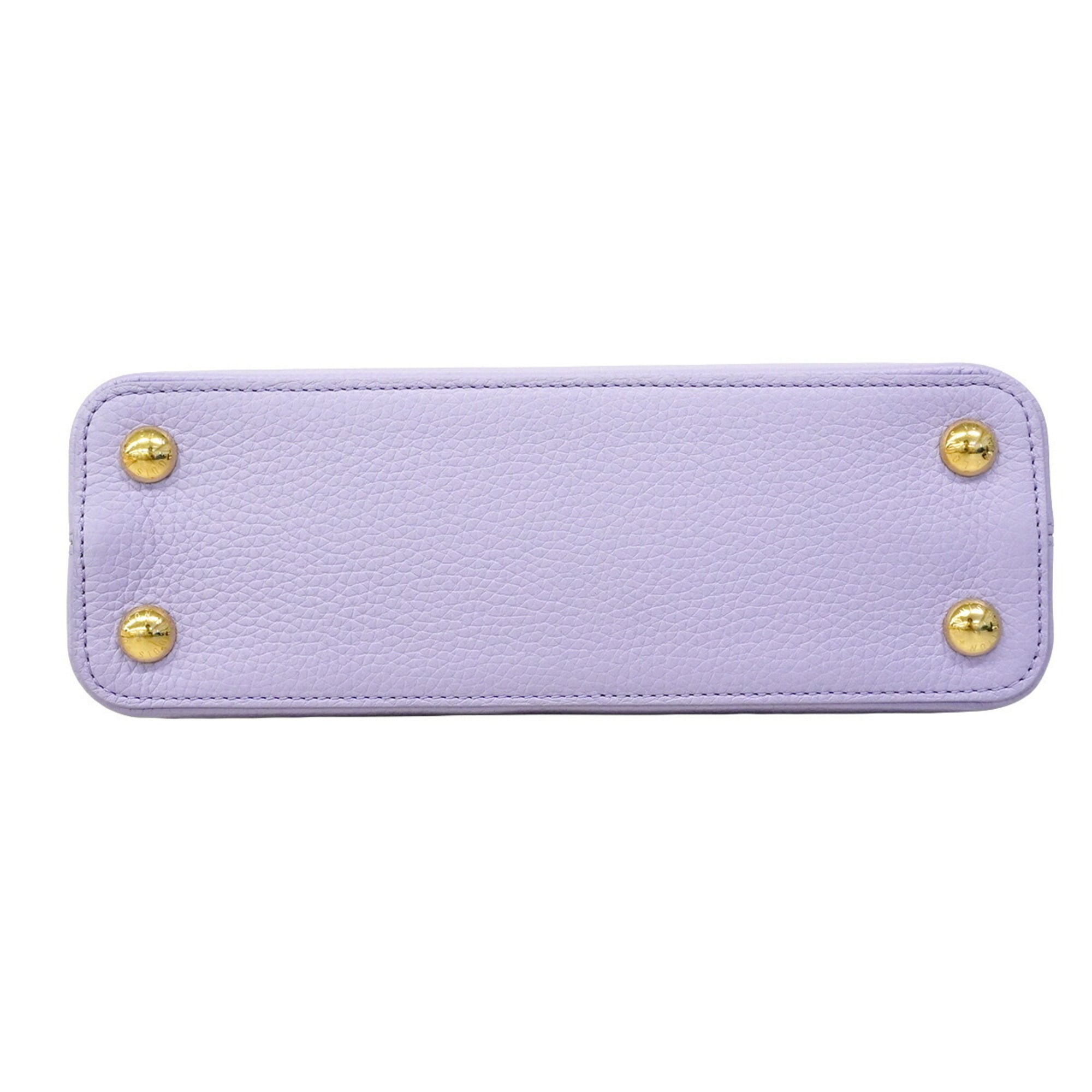 Louis Vuitton Purple Handbag (Pre-Owned)