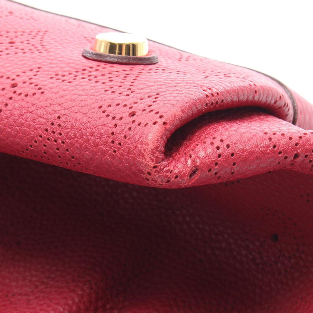 Louis Vuitton Pink Mahina Leather Handbag (Pre-Owned)