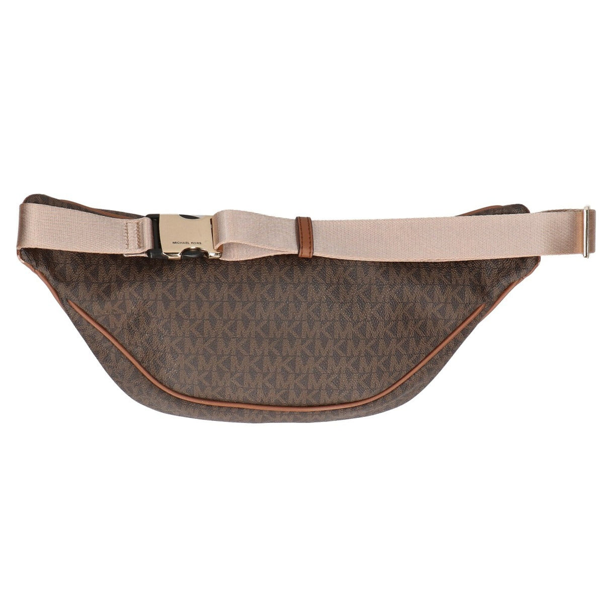 Michael Kors Brown Coated Canvas Fanny Pack (Pre-Owned)
