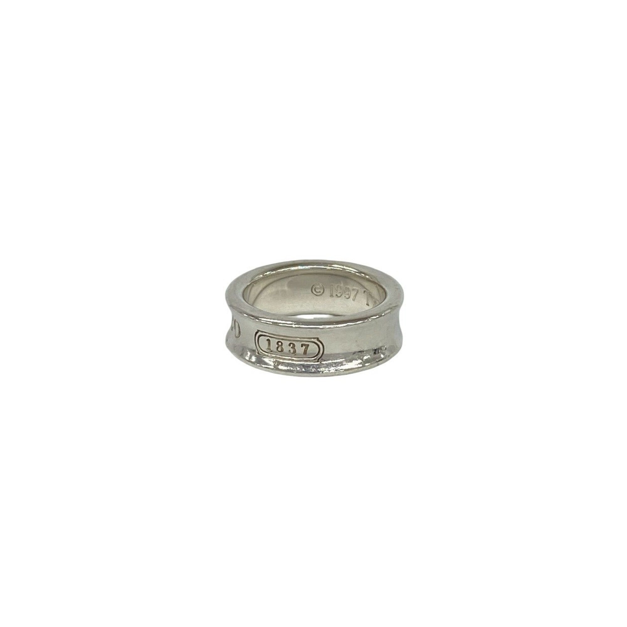 Tiffany Silver Silver 925 Band Ring (Pre-Owned)