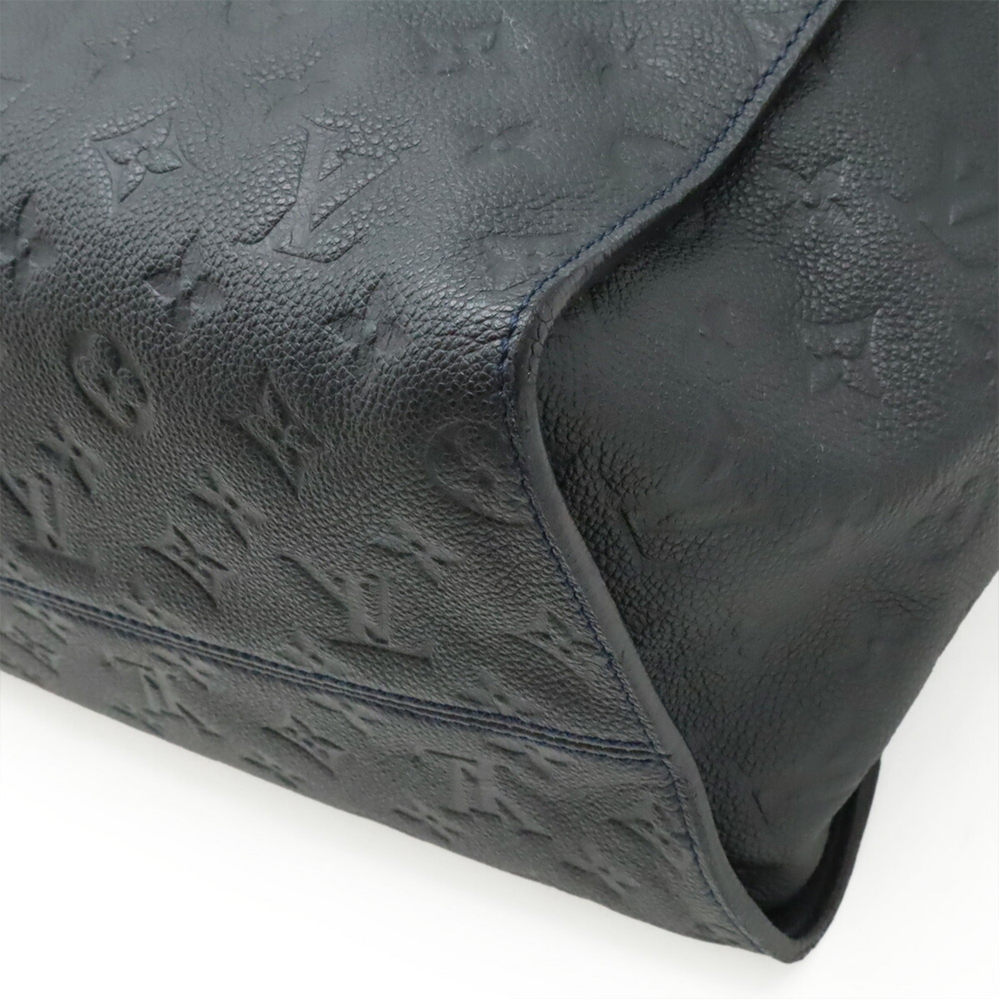 Louis Vuitton Galle Infini Navy Monogram Empreinte Tote Bag (Pre-Owned)