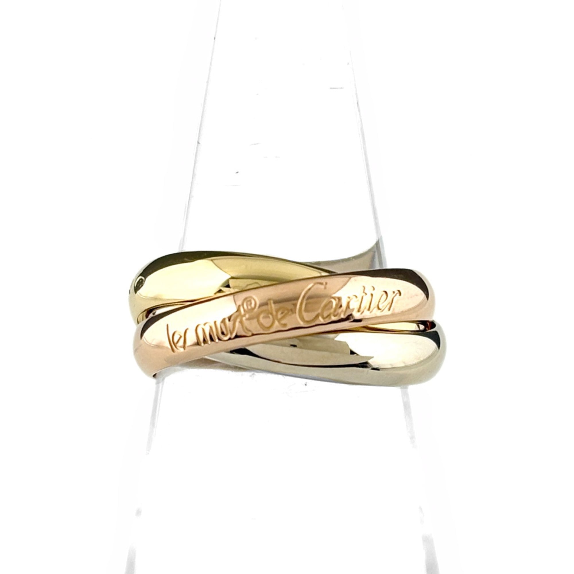 Cartier Yellow Gold (18K) Pink Gold (18K) White Gold (18K) Band Ring (Pre-Owned)