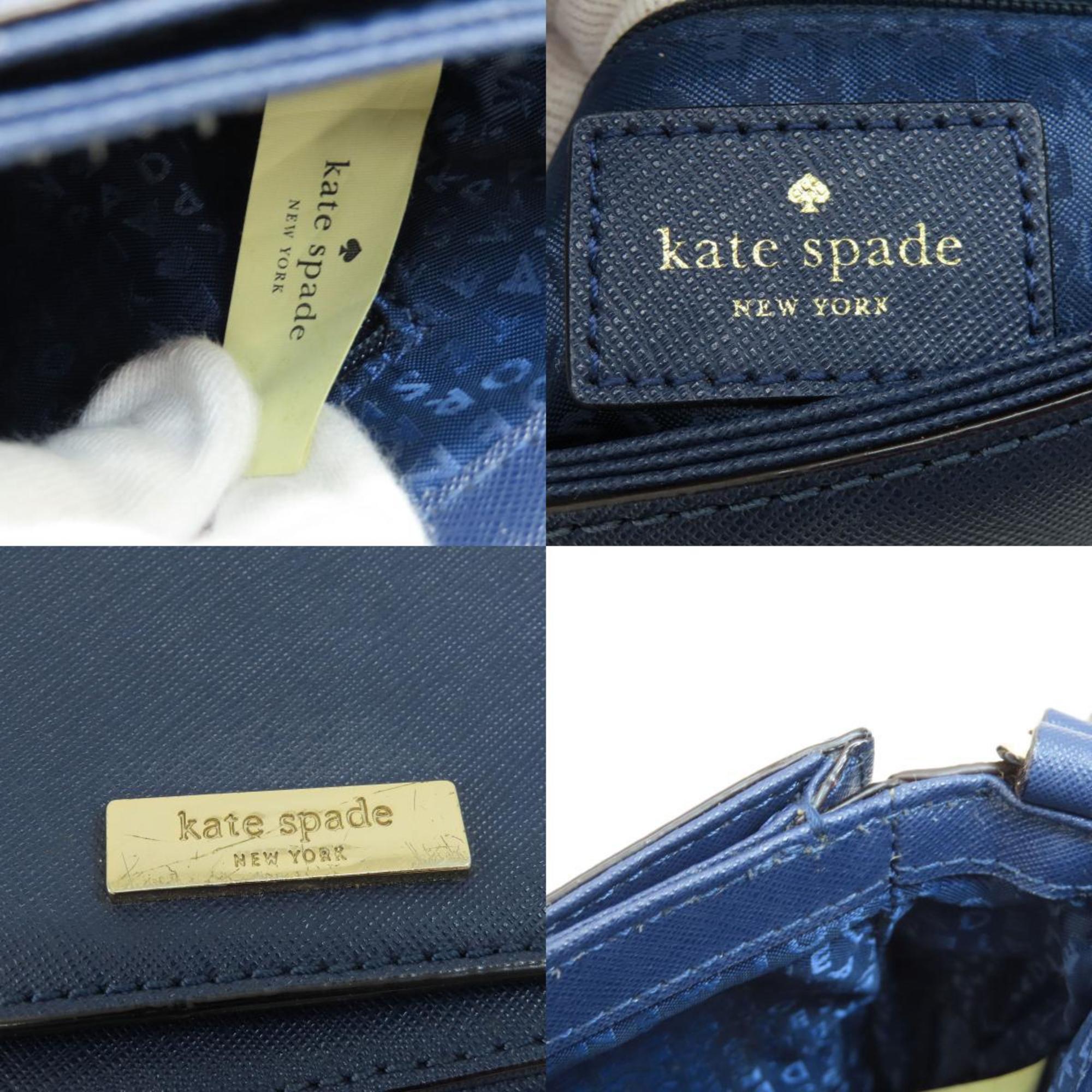 Kate Spade Blue Pvc Shoulder Bag (Pre-Owned)