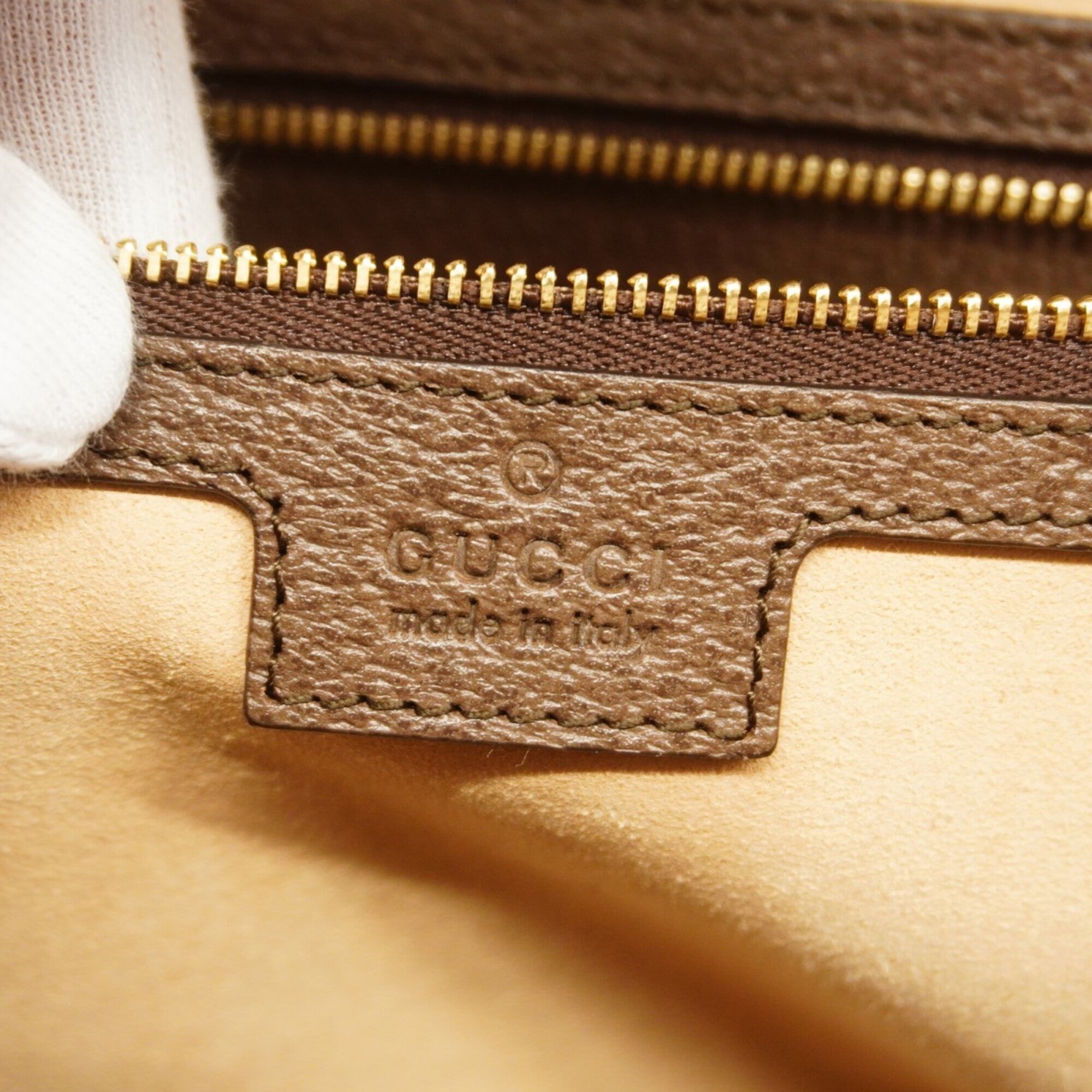 Gucci Brown Pvc Tote Bag (Pre-Owned)