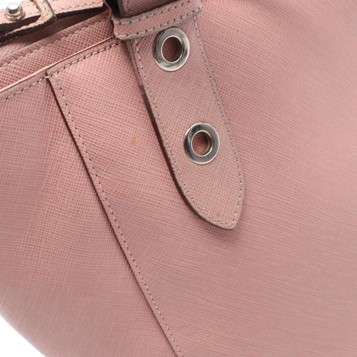 Salvatore Ferragamo Pink Leather Handbag (Pre-Owned)