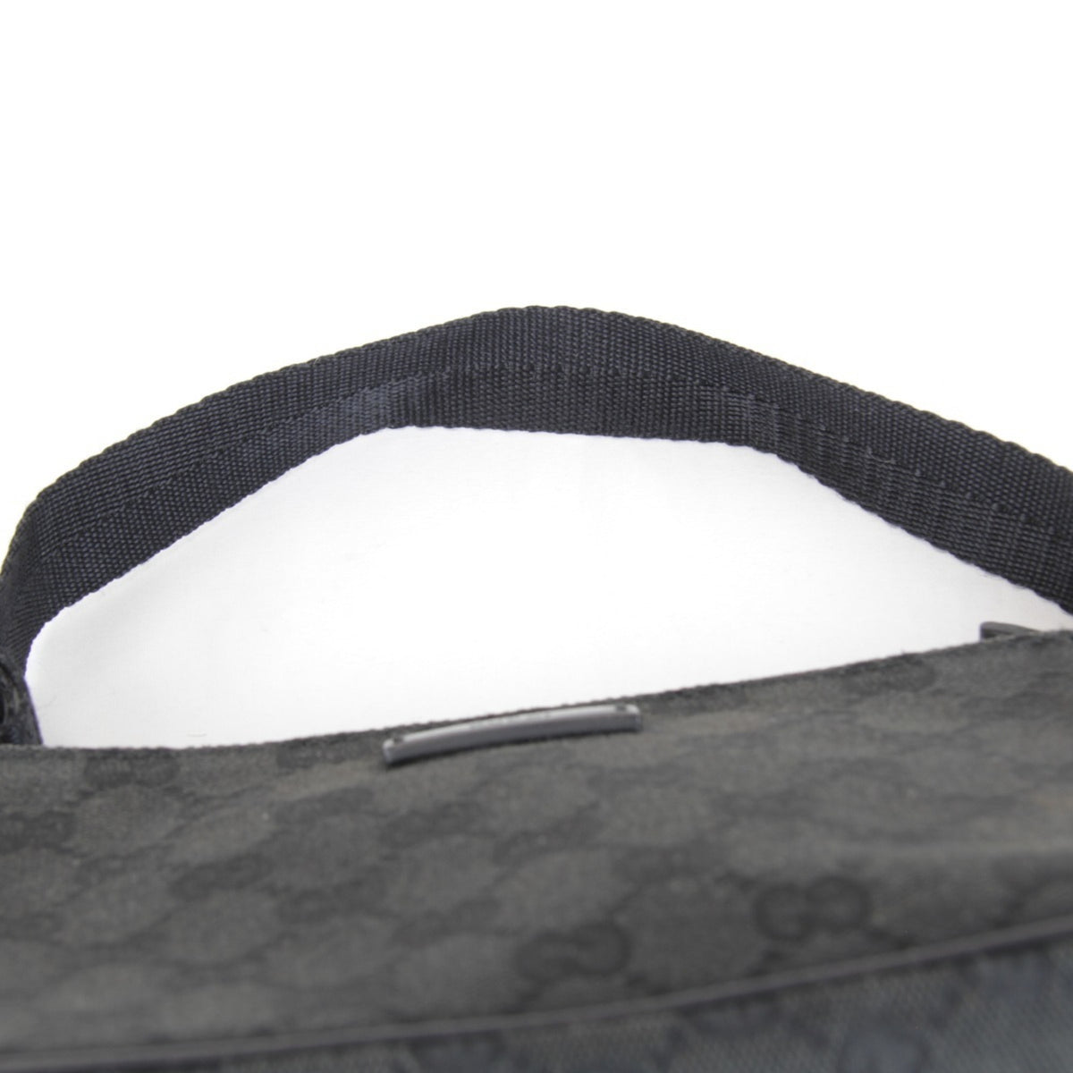 Gucci Black Gg Canvas Handbag (Pre-Owned)