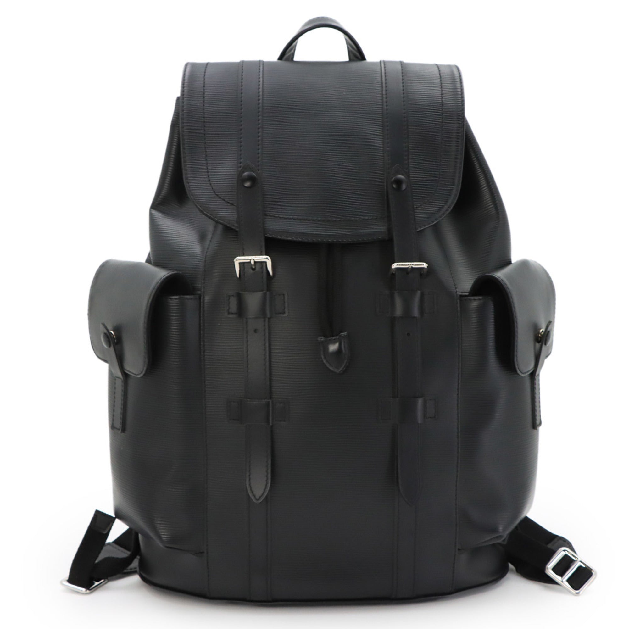 Louis Vuitton Noir Epi Leather Backpack (Pre-Owned)