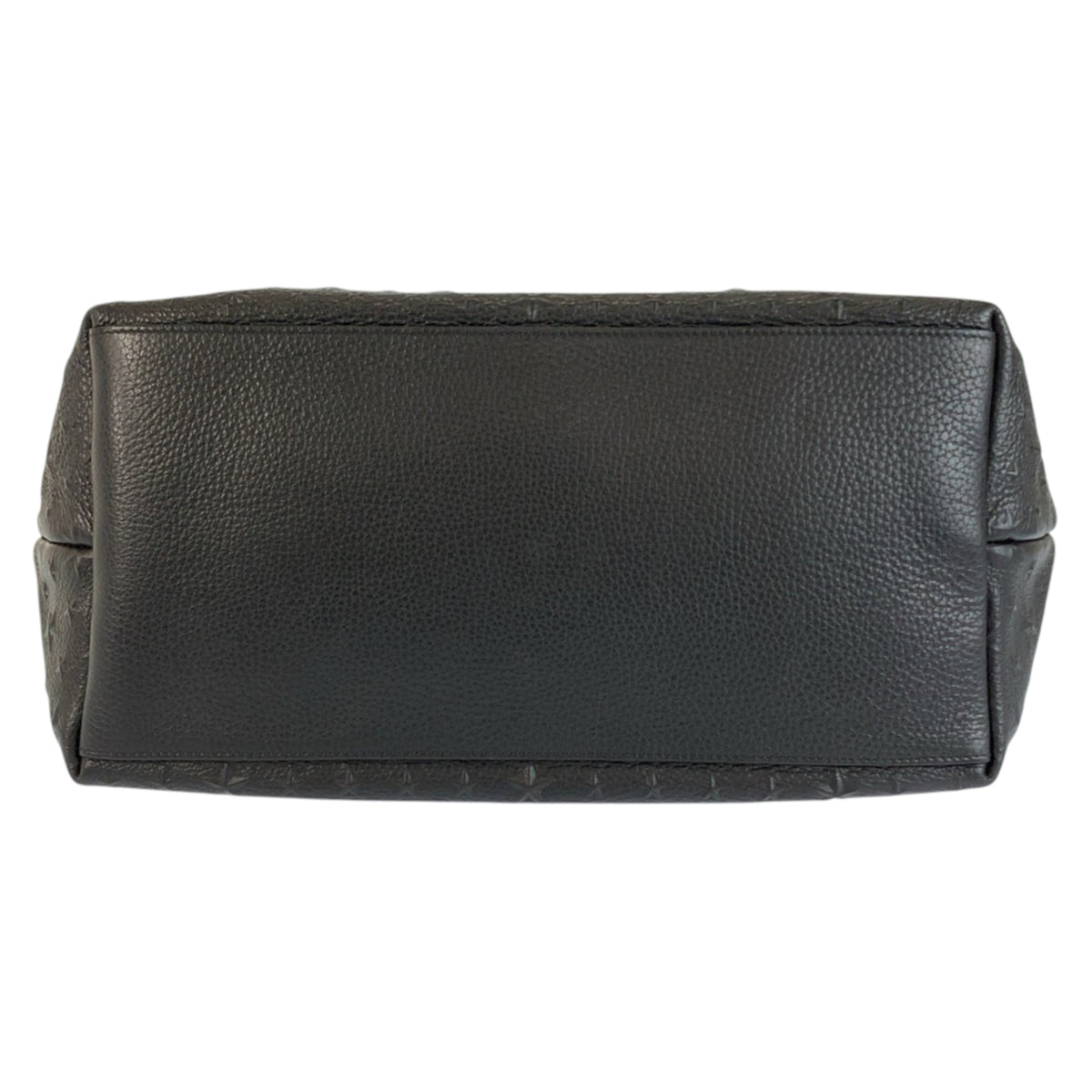 Jimmy Choo Black Leather Shoulder Bag Tote Bag (Pre-Owned)