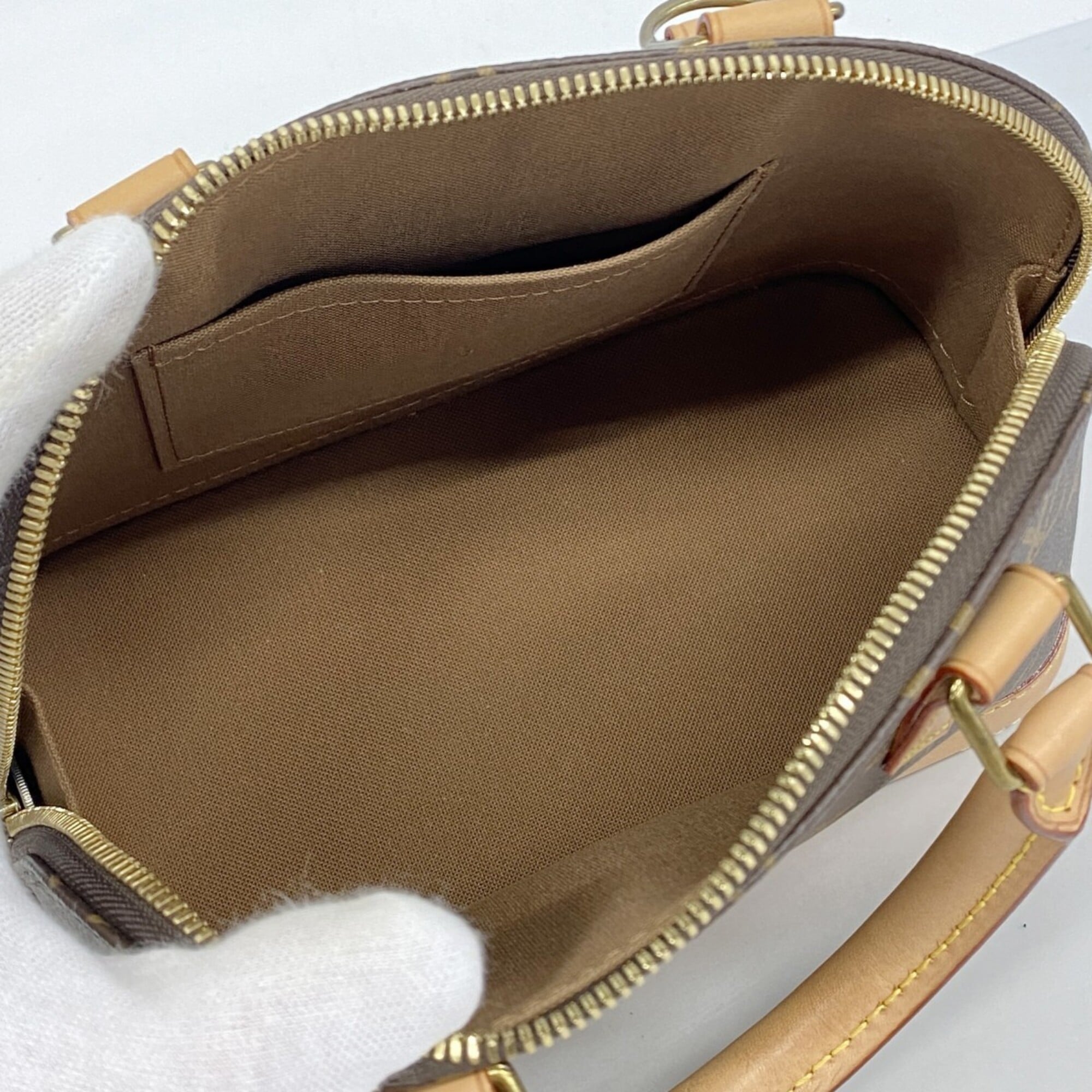 Louis Vuitton Brown Handbag (Pre-Owned)