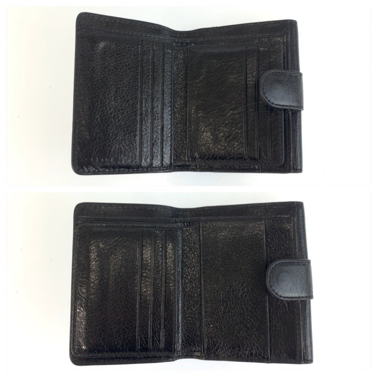 Celine Black Leather Wallet (Bi-Fold) (Pre-Owned)