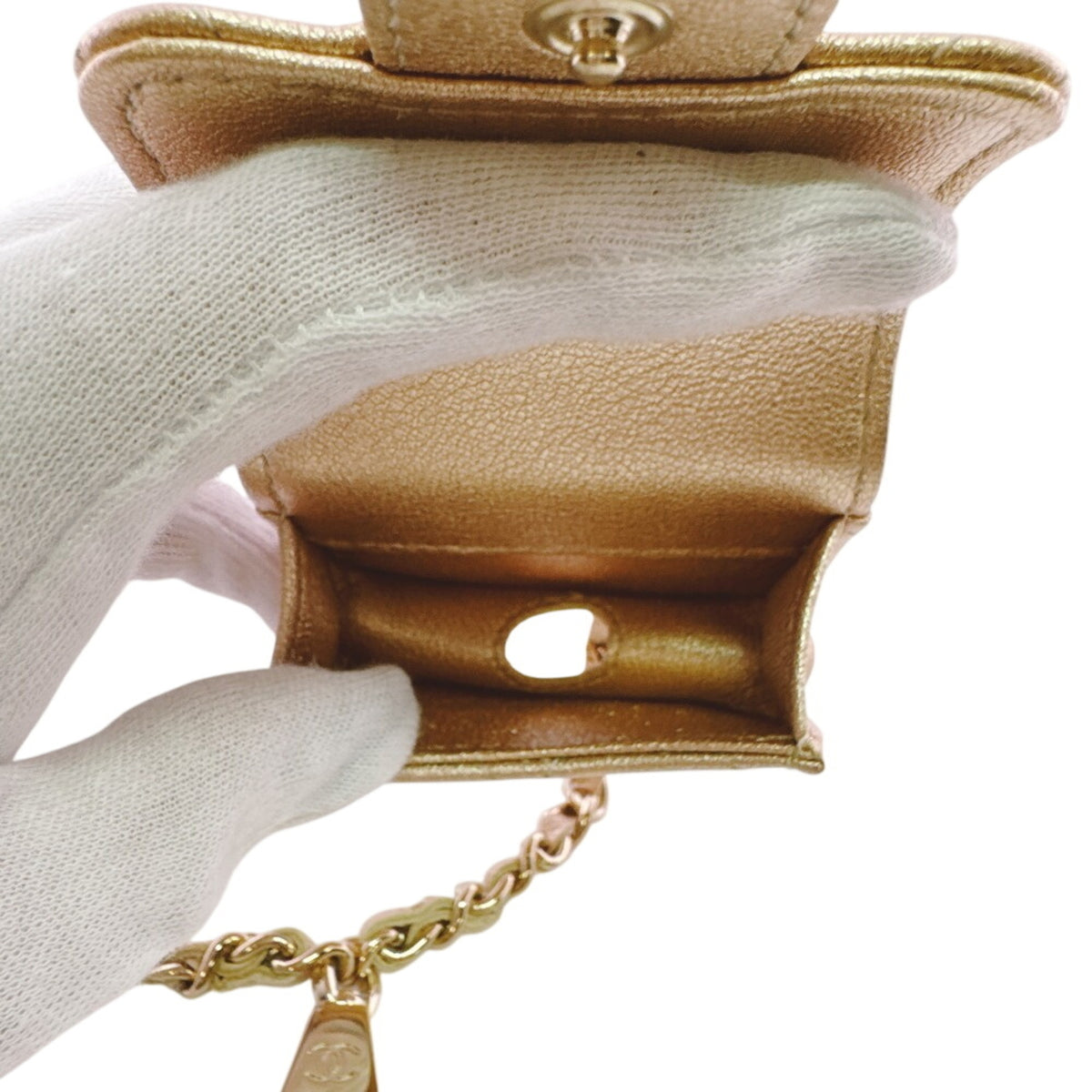 Chanel Matelasse Leather Coin Purse/Coin Case (Pre-Owned)