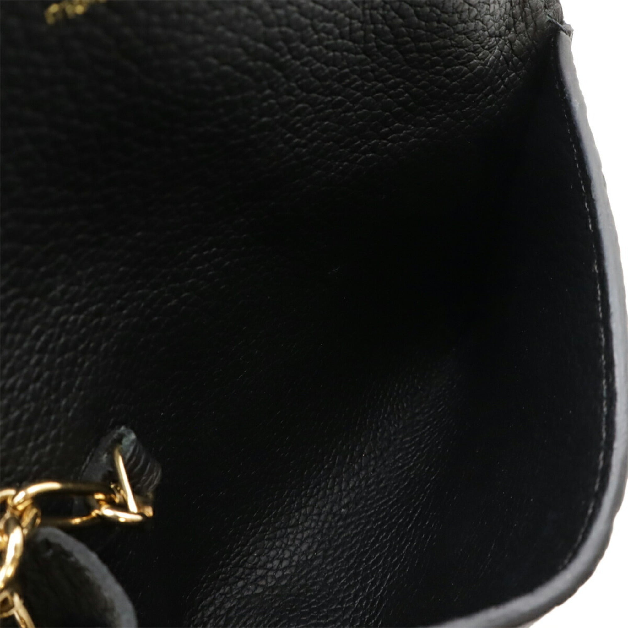 Louis Vuitton Monogram Empreinte Black Noir Monogram Empreinte Coin Purse/Coin Case (Pre-Owned)