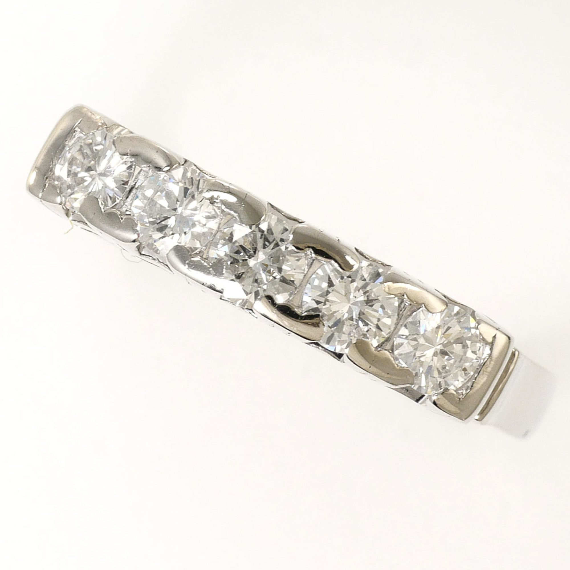 Unbranded Platinum Platinum 900 Band Ring (Pre-Owned)