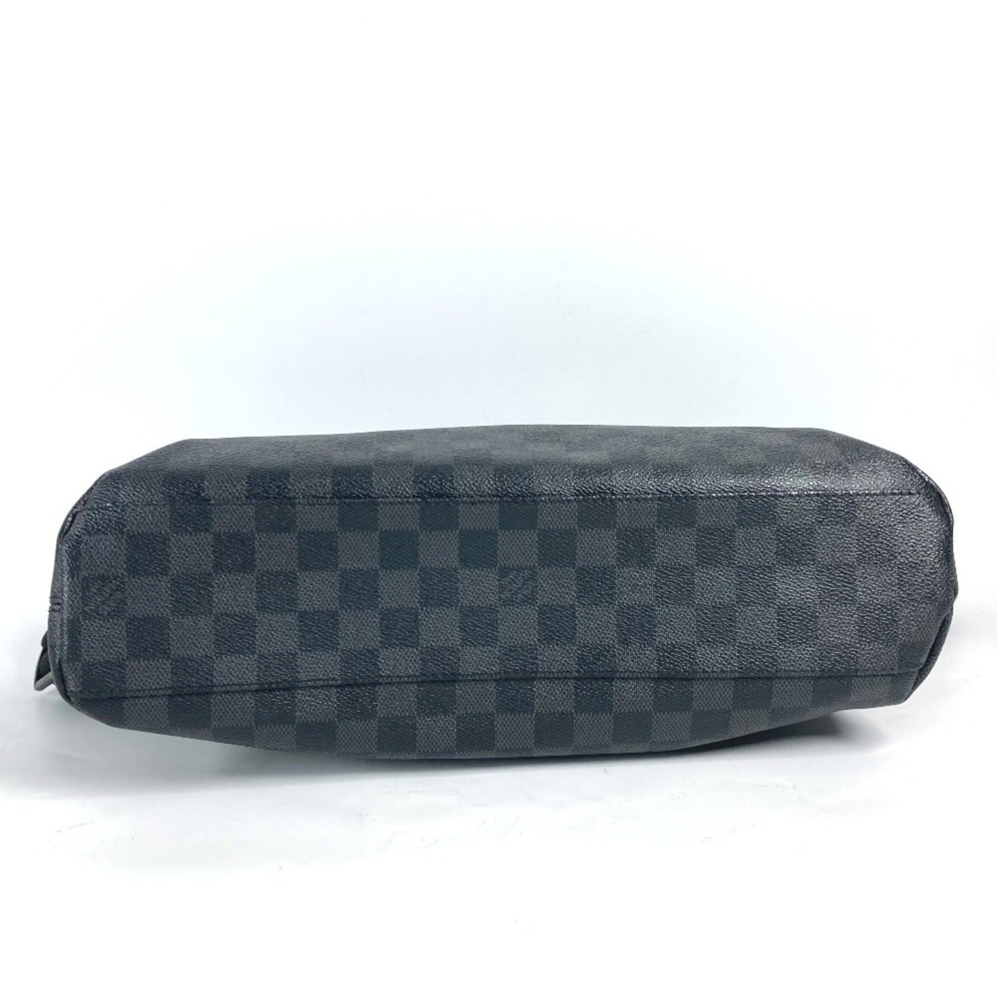 Louis Vuitton Black Damier Graphite Shoulder Bag (Pre-Owned)