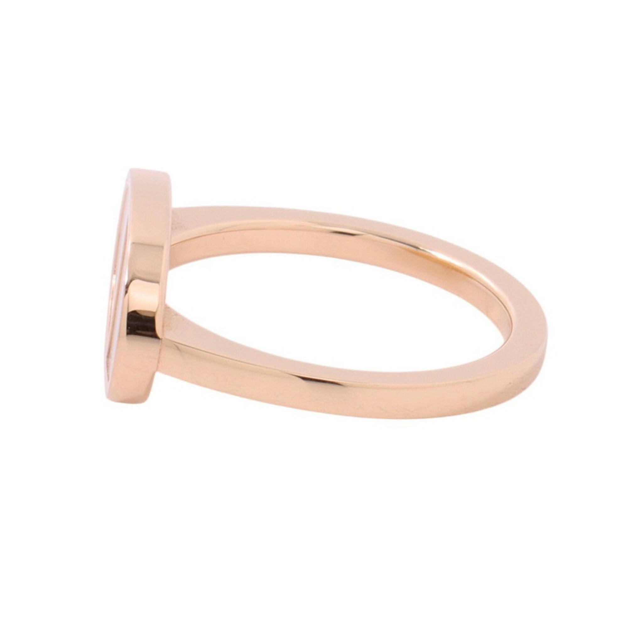 Hermes Pink Gold (18K) Ceramic Band Ring (Pre-Owned)