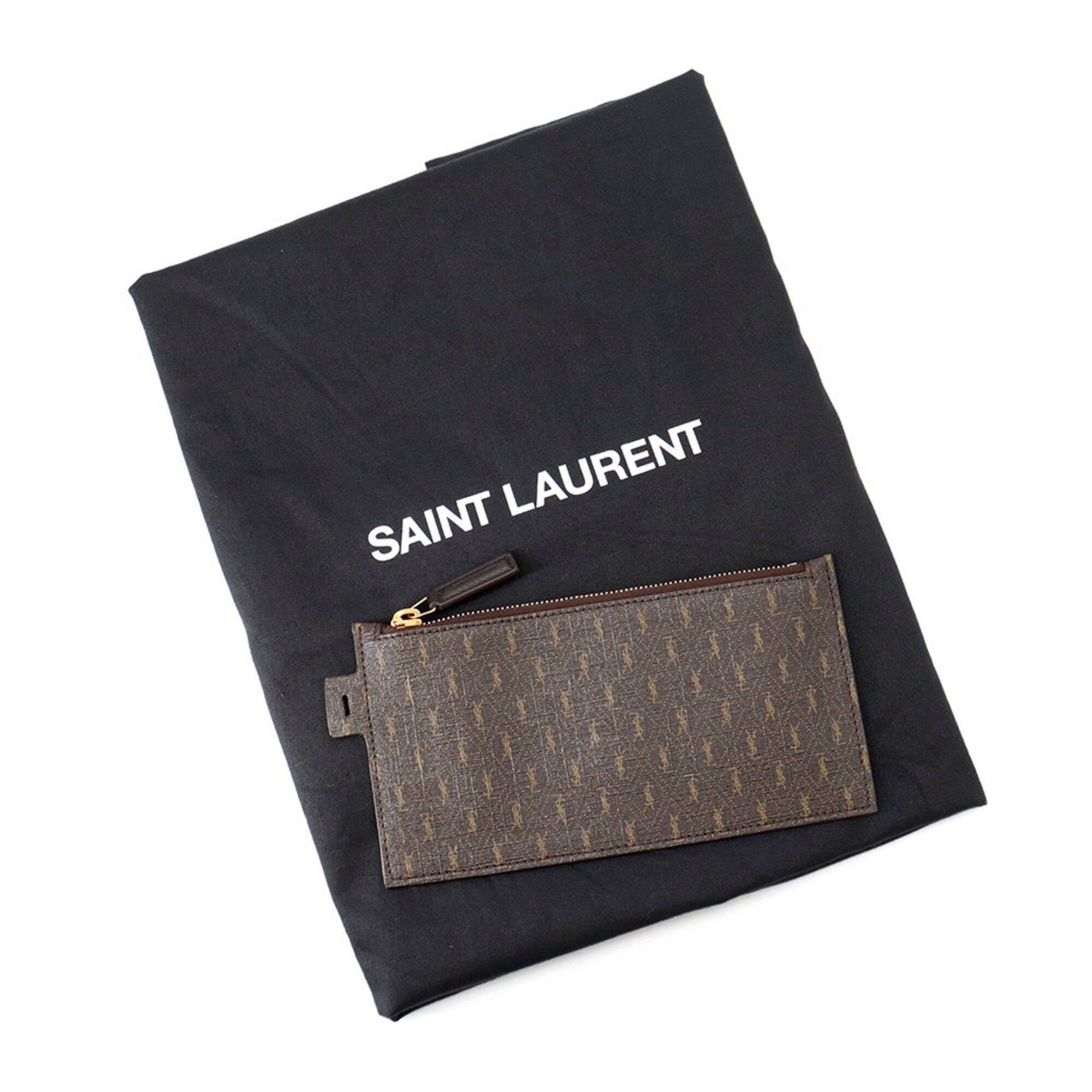 Yves Saint Laurent Brown Leather Handbag Shoulder Bag (Pre-Owned)