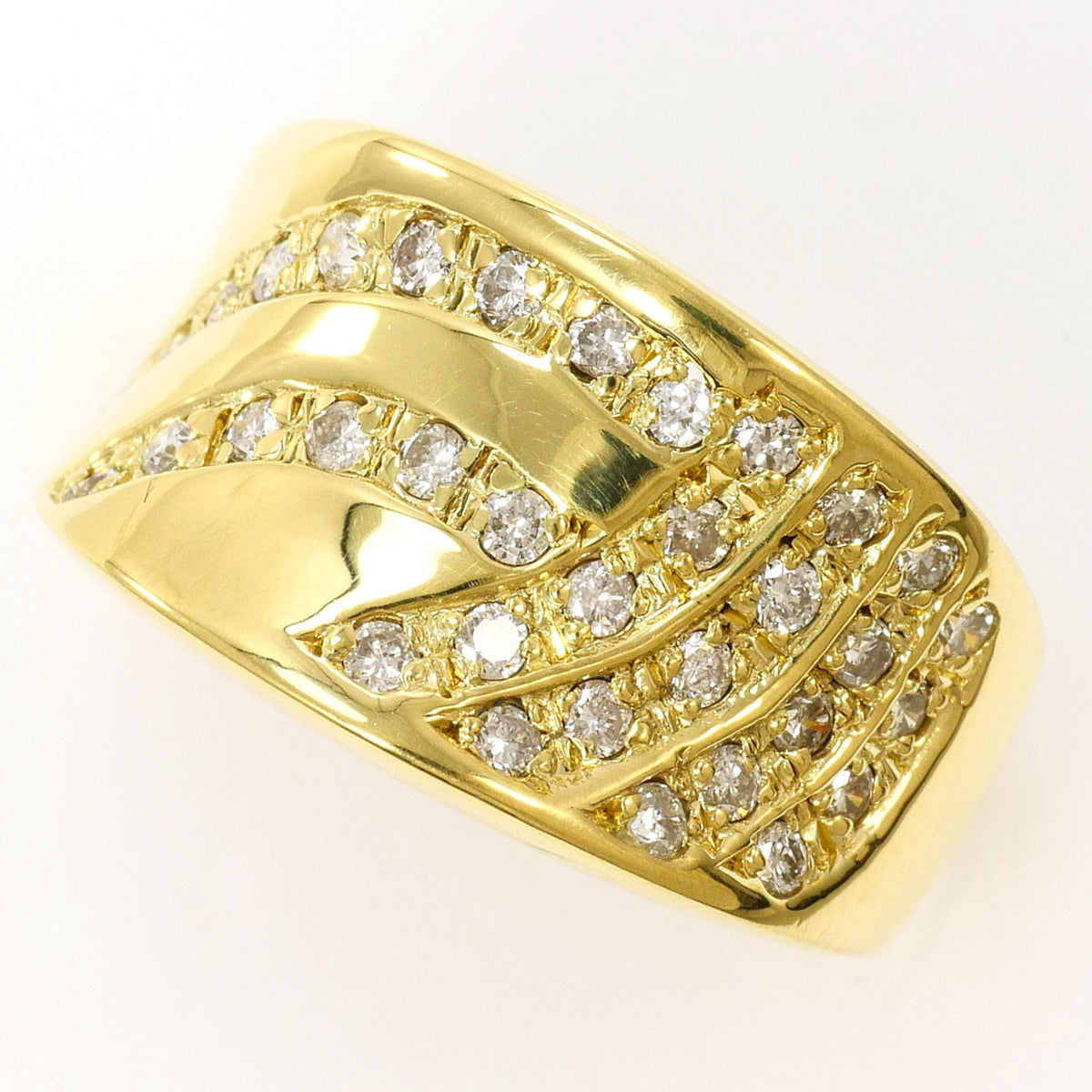 Unbranded Yellow Gold Yellow Gold (18K) Band Ring (Pre-Owned)