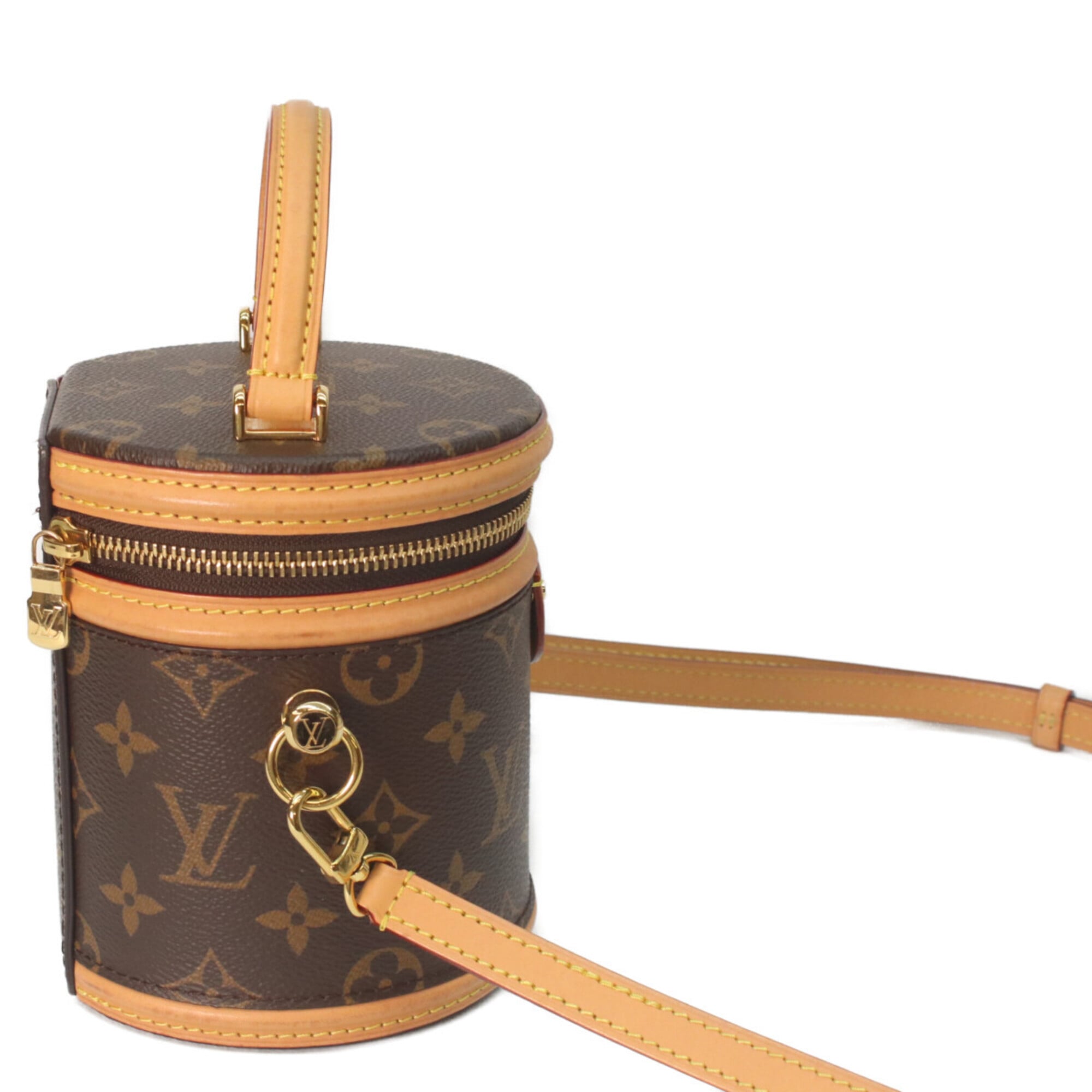 Louis Vuitton Beige Monogram Shoulder Bag (Pre-Owned)
