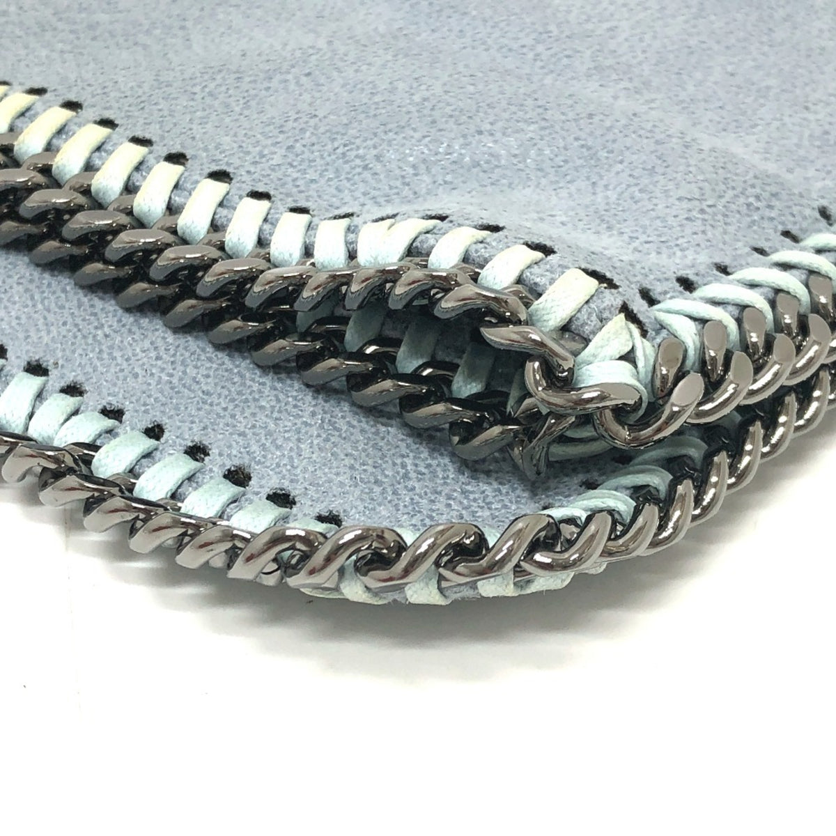 Stella Mccartney Blue Fabric Clutch Bag (Pre-Owned)