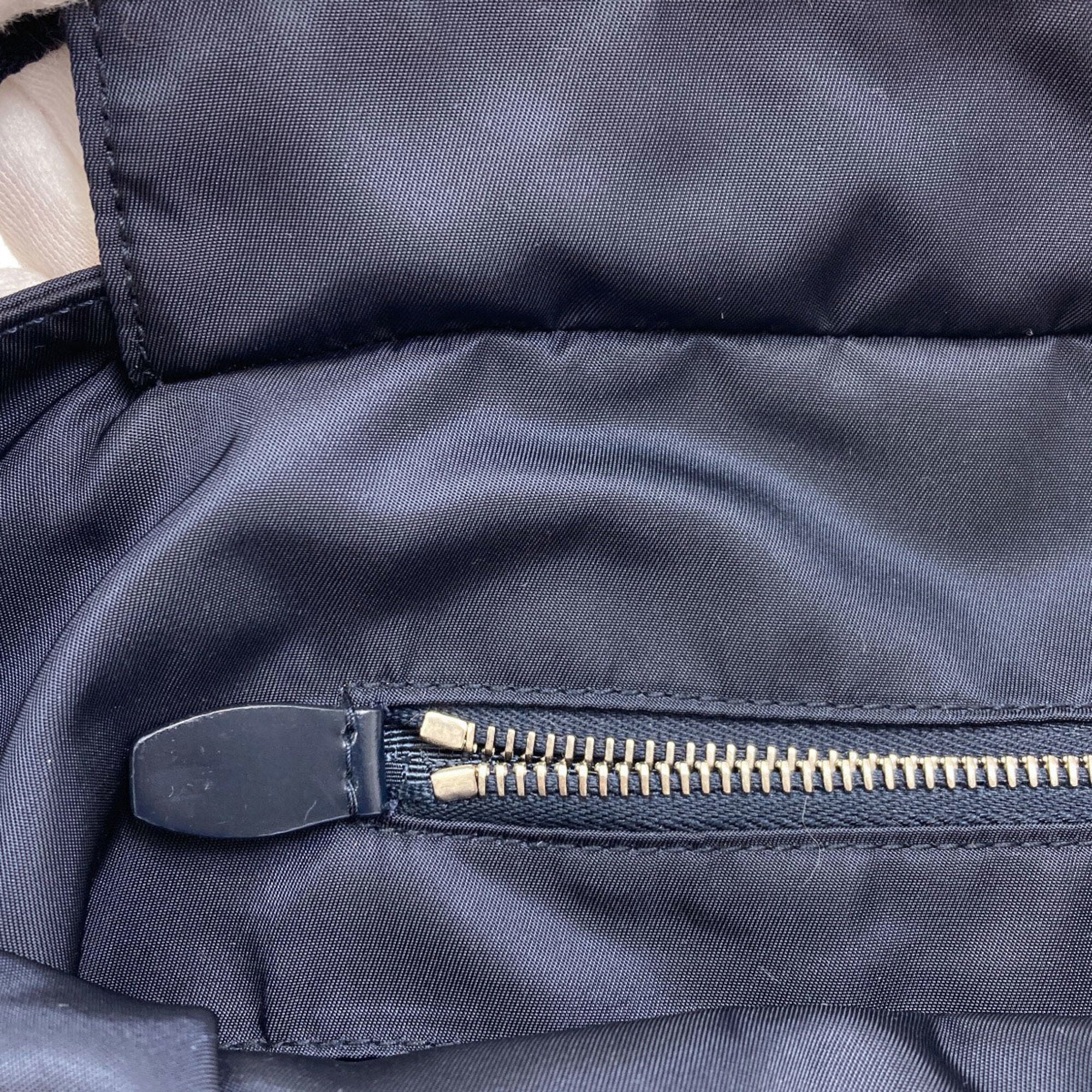 Prada Navy Nylon Handbag (Pre-Owned)