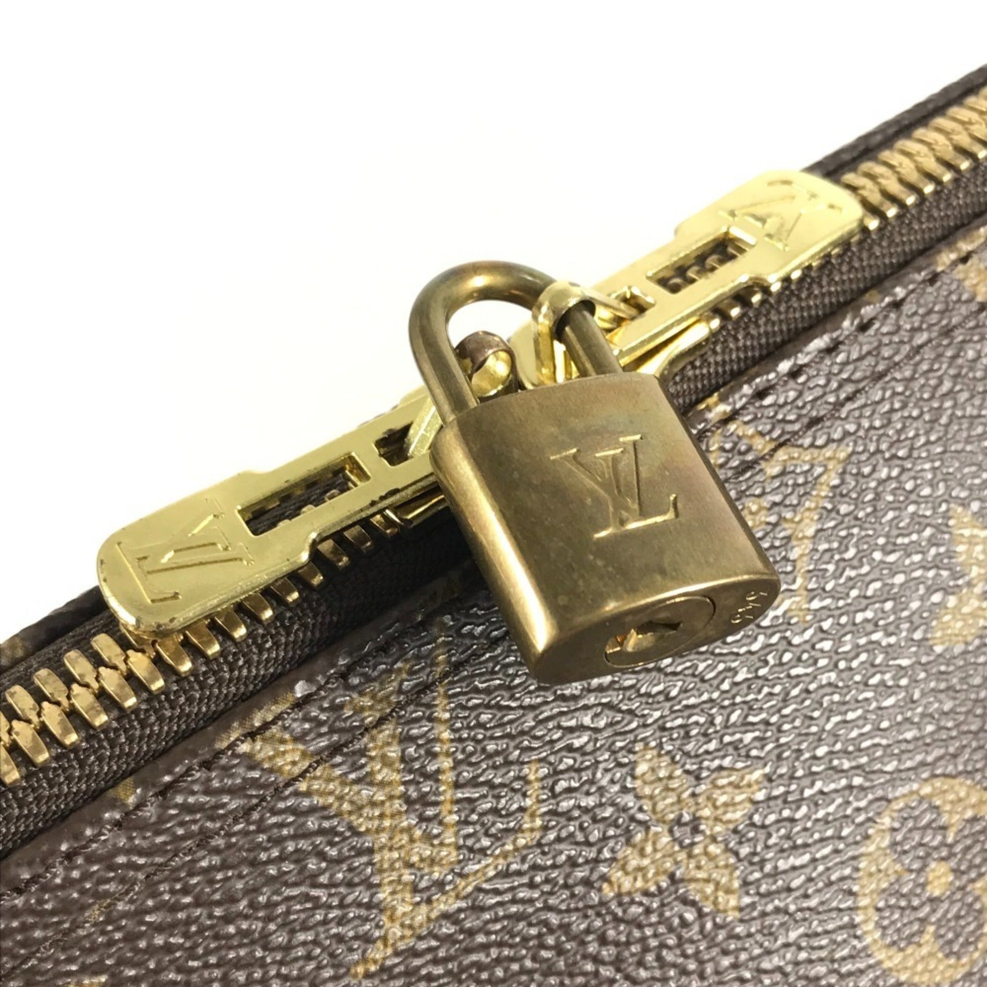 Louis Vuitton Brown Monogram Canvas Boston Bag Handbag (Pre-Owned)