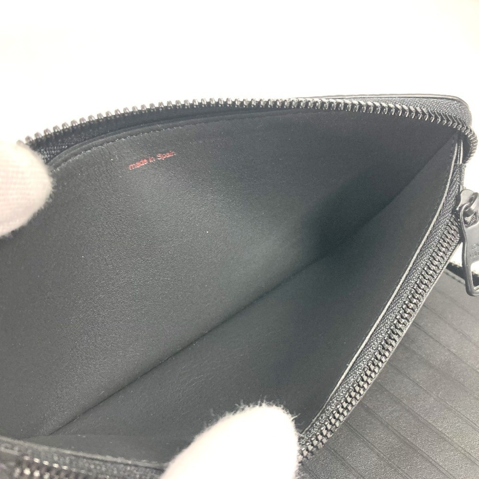 Louis Vuitton Monogram Empreinte Black Noir Red Color Monogram Empreinte Long Wallet (Bi-Fold) (Pre-Owned)