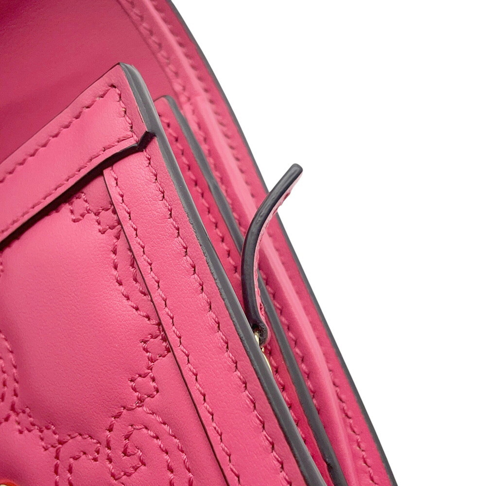 Gucci Pink Leather Wallet (Bi-Fold) (Pre-Owned)