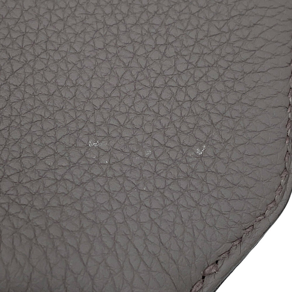Hermes Etain Togo Leather Handbag (Pre-Owned)