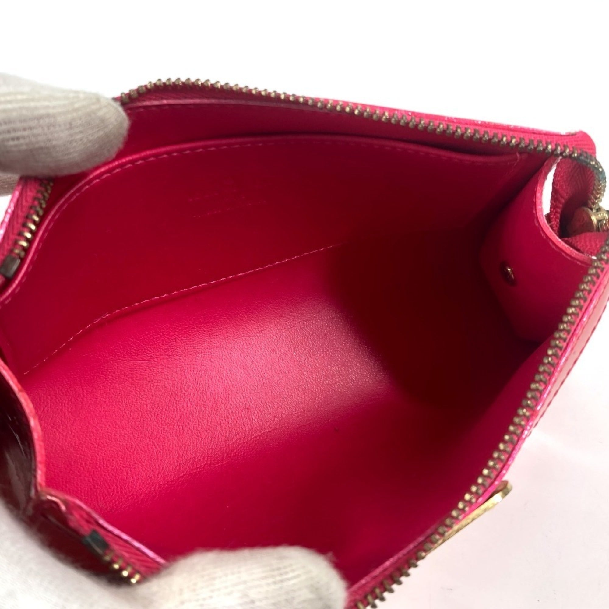 Louis Vuitton Monogram Vernis Pink Rose Pop Monogram Vernis Pouch (Pre-Owned)