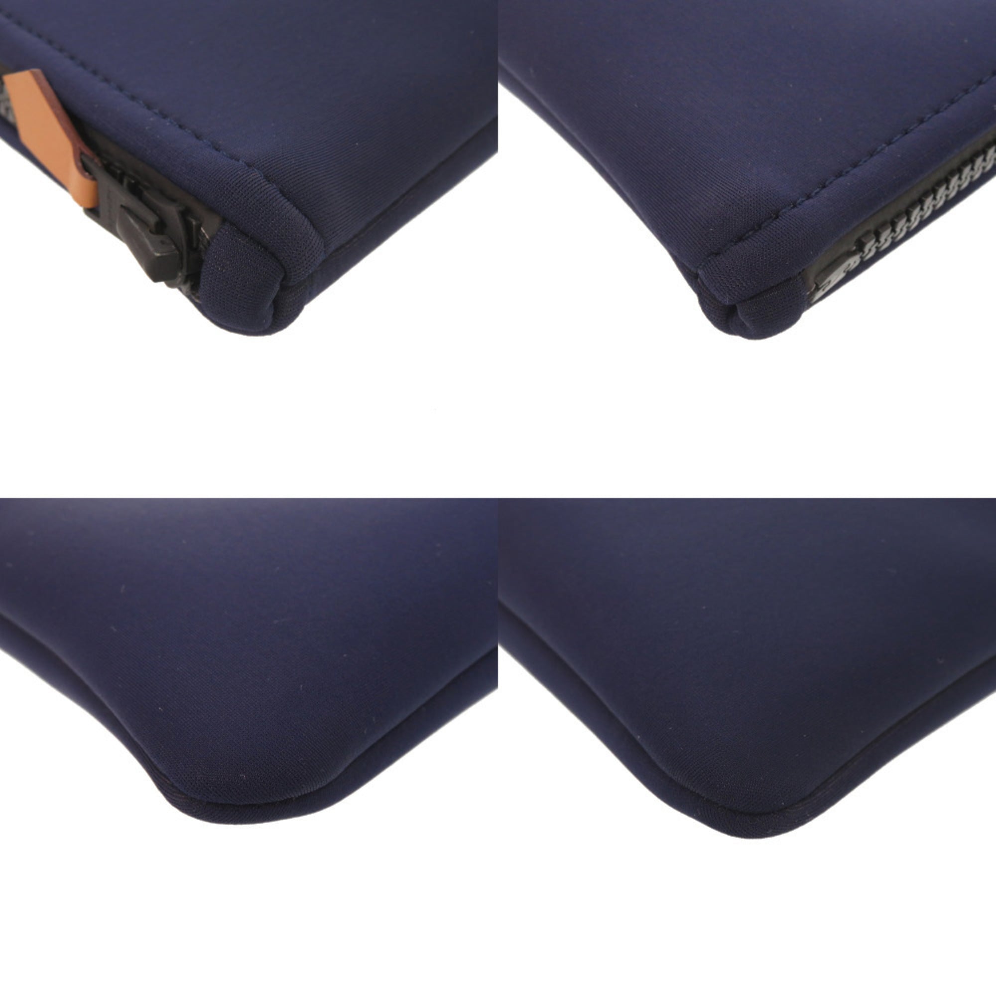 Hermes Navy Polyamide Pouch (Pre-Owned)