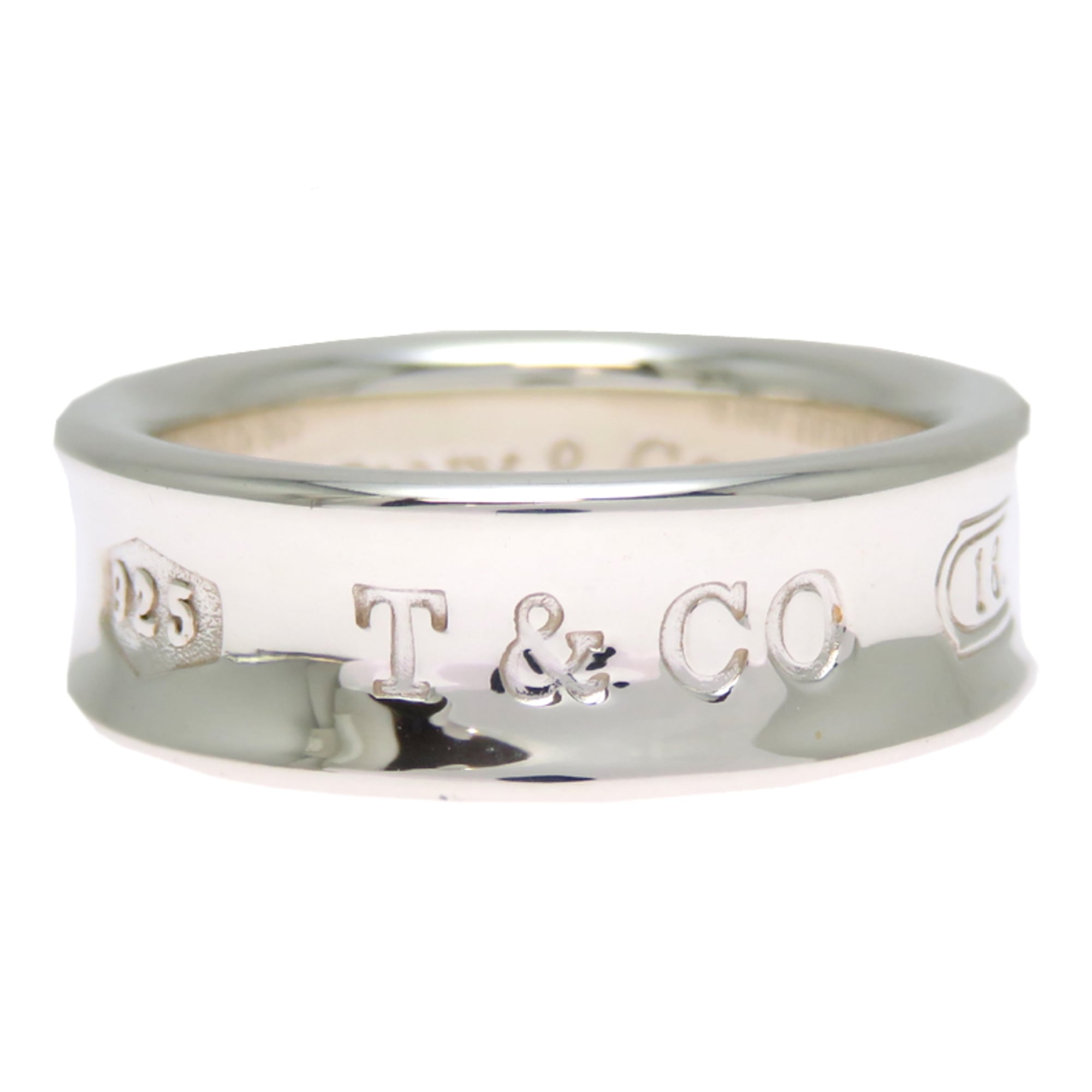 Tiffany Silver 925 Band Ring (Pre-Owned)