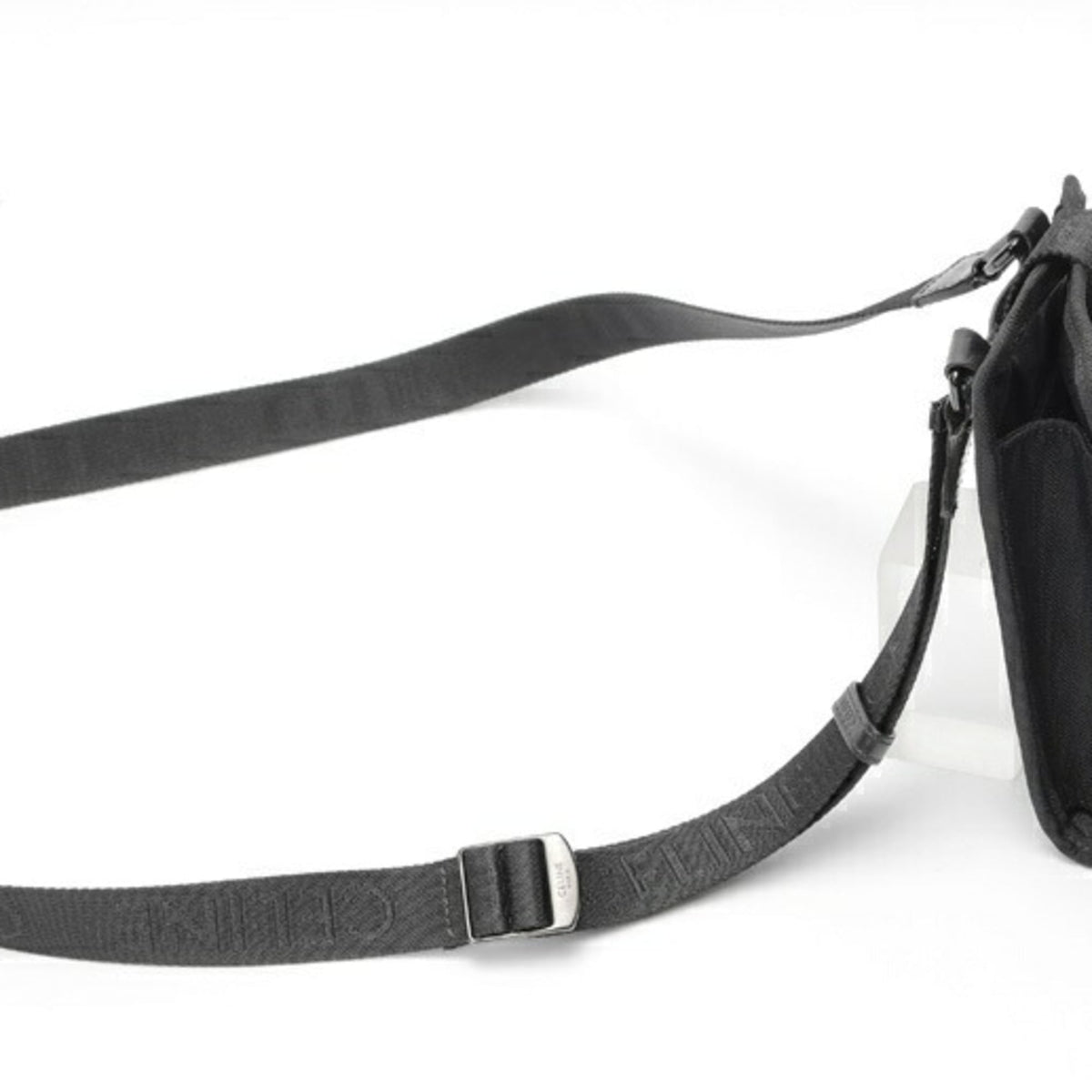 Celine Black Nylon Pouch (Pre-Owned)