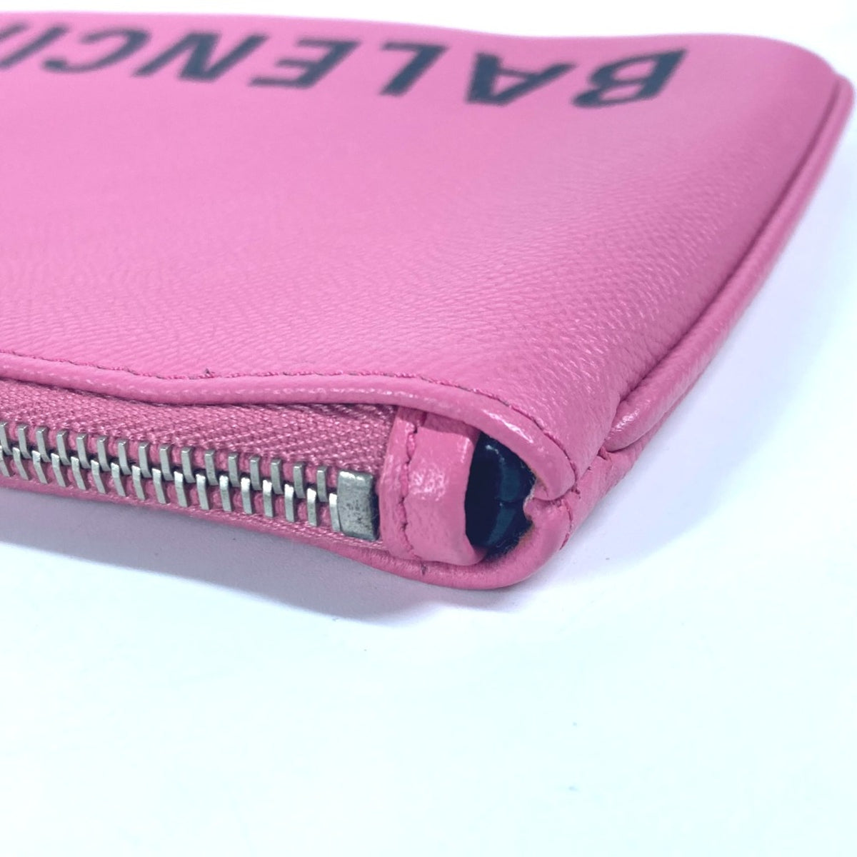Balenciaga Pink Leather Clutch Bag (Pre-Owned)