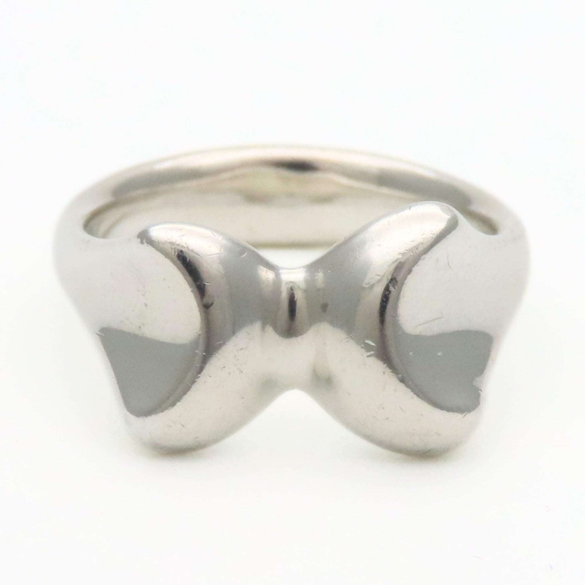 Tiffany Silver Silver 925 Band Ring (Pre-Owned)