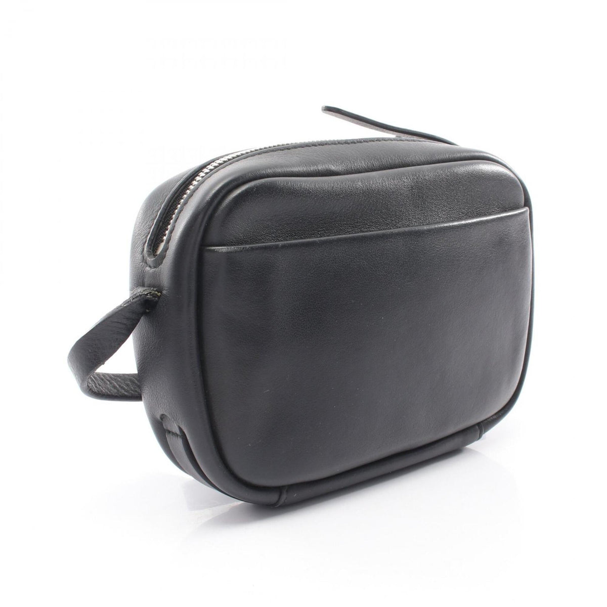 Balenciaga Black Leather Handbag Shoulder Bag (Pre-Owned)