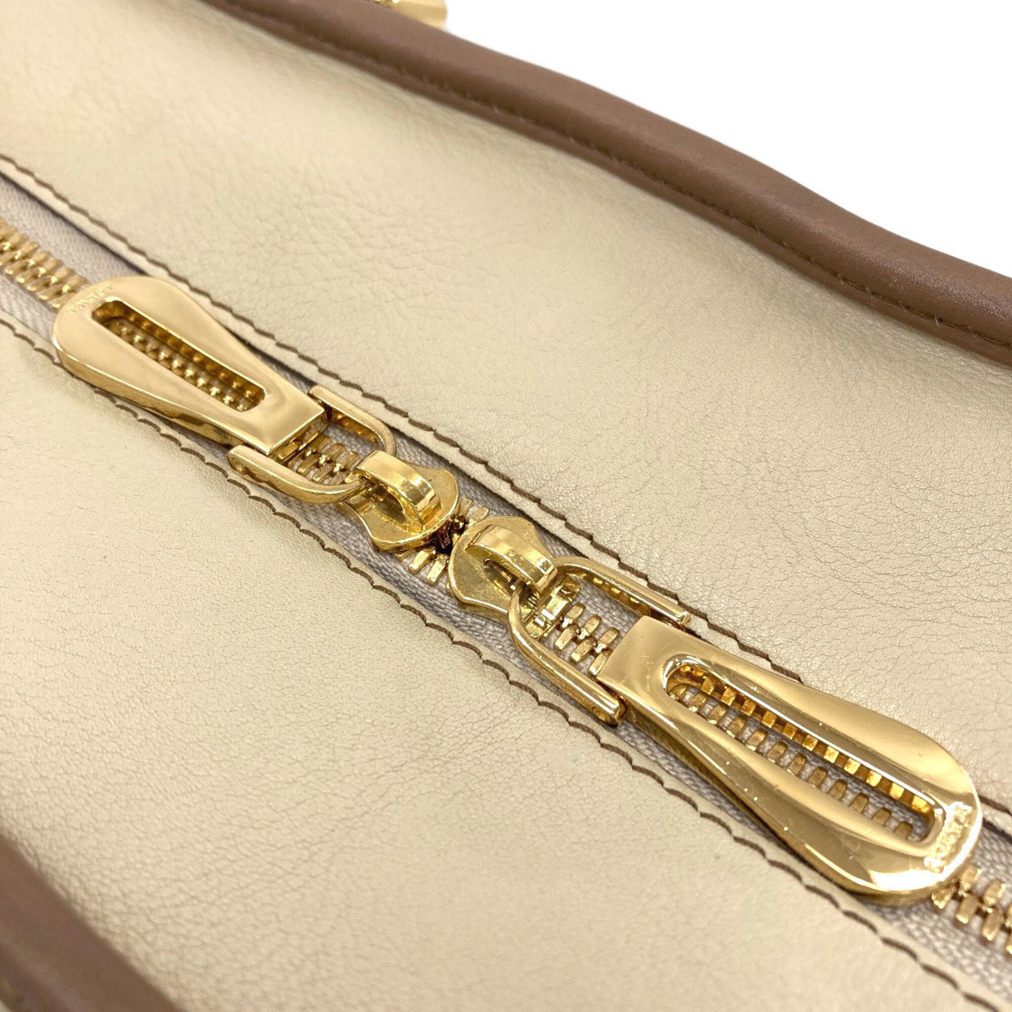 Loewe Beige Leather Handbag (Pre-Owned)
