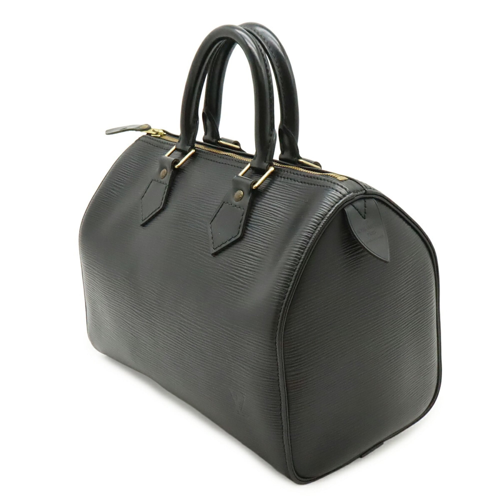 Louis Vuitton Black Noir Epi Leather Handbag (Pre-Owned)