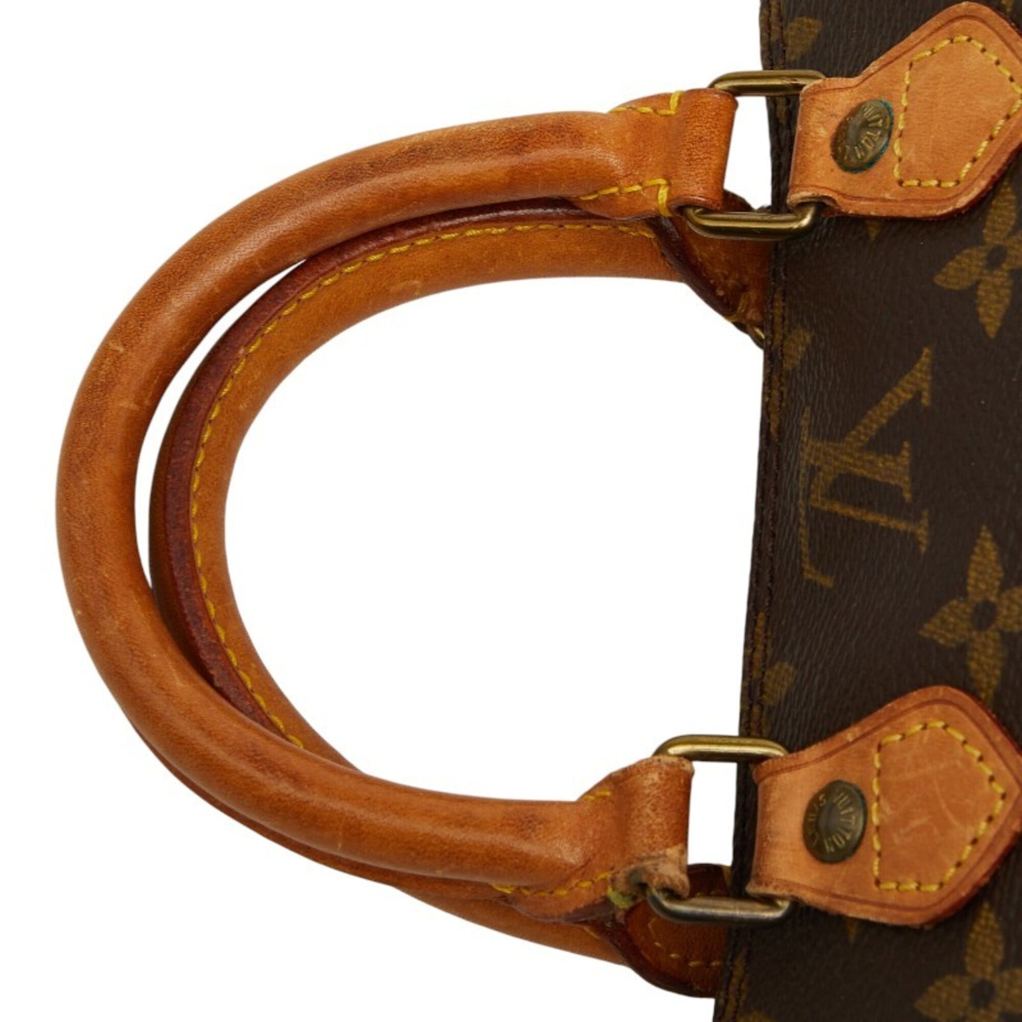 Louis Vuitton Brown Pvc Leather Handbag Shoulder Bag (Pre-Owned)