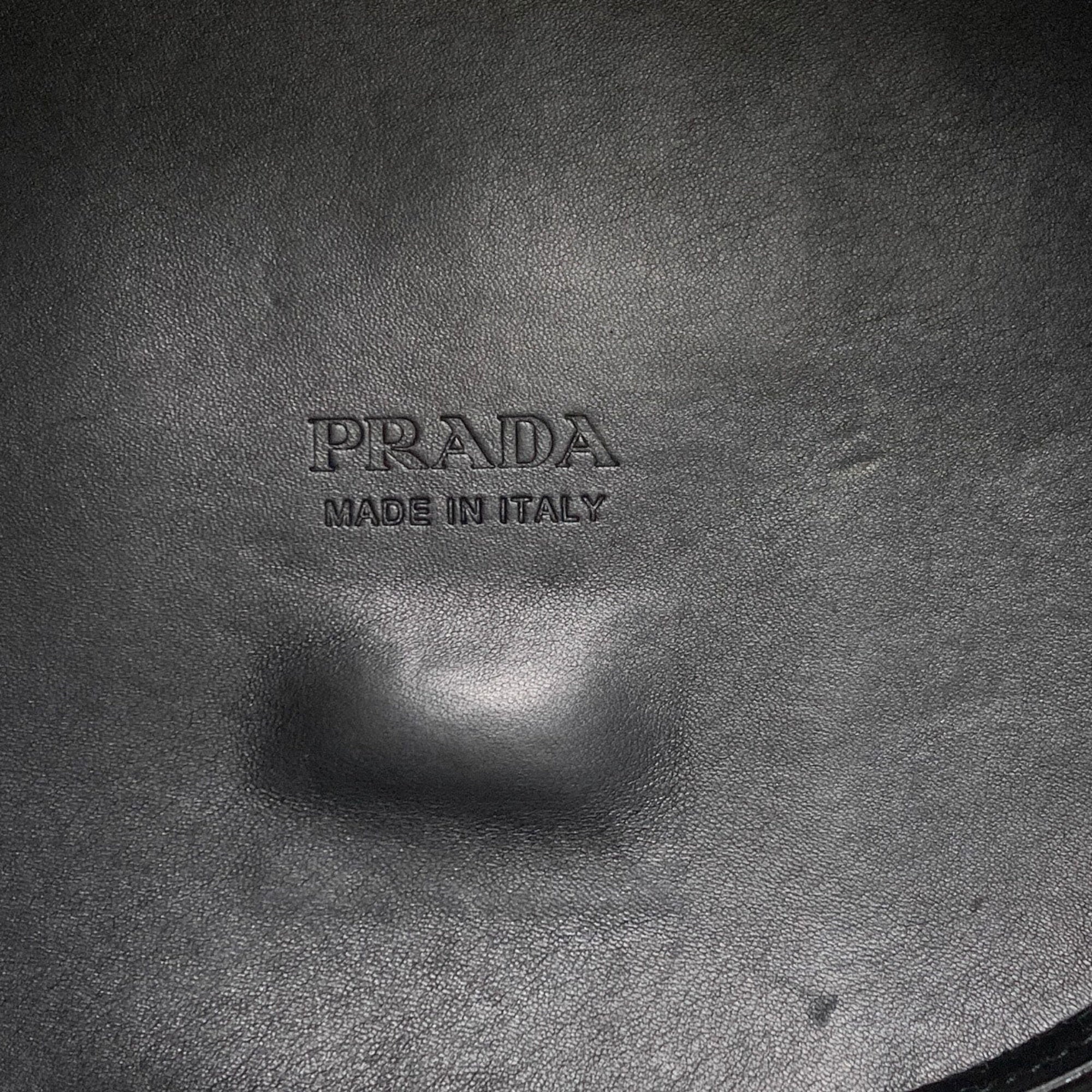 Prada Brown Pouch Shoulder Bag (Pre-Owned)