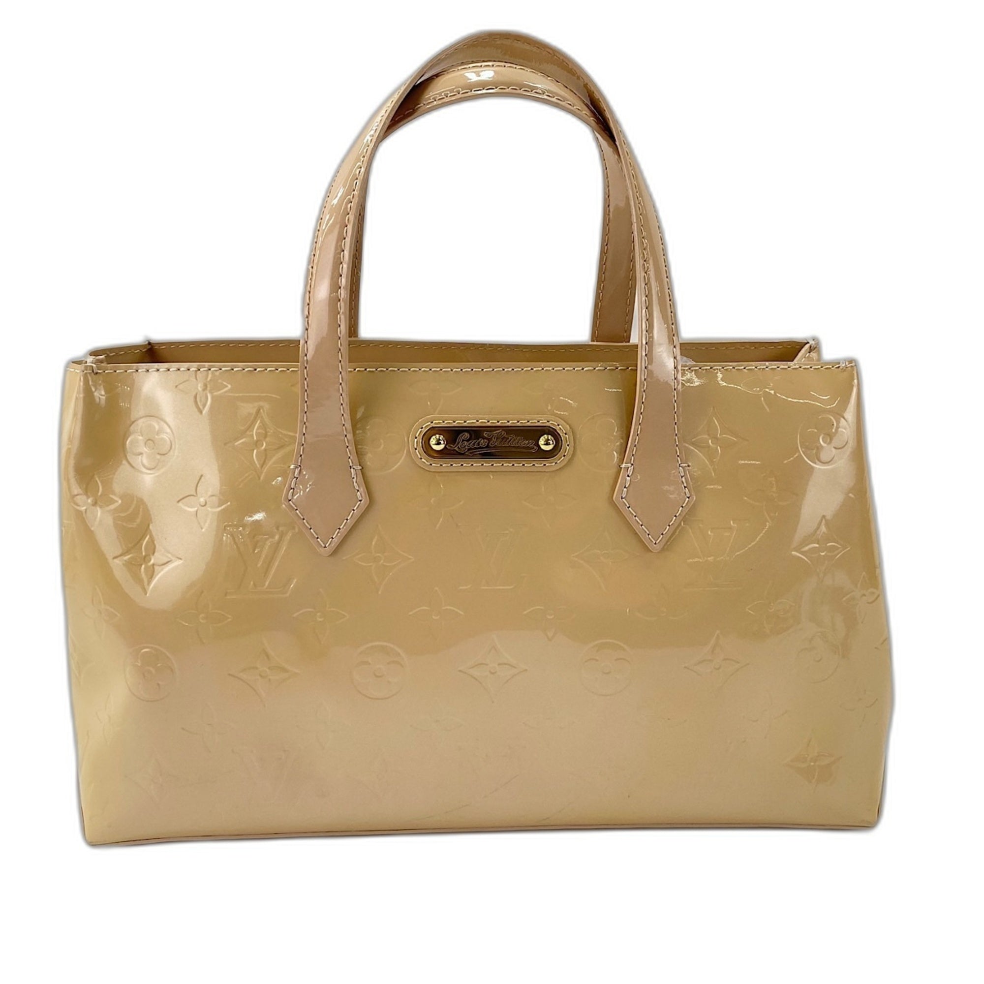 Louis Vuitton Beige Handbag (Pre-Owned)