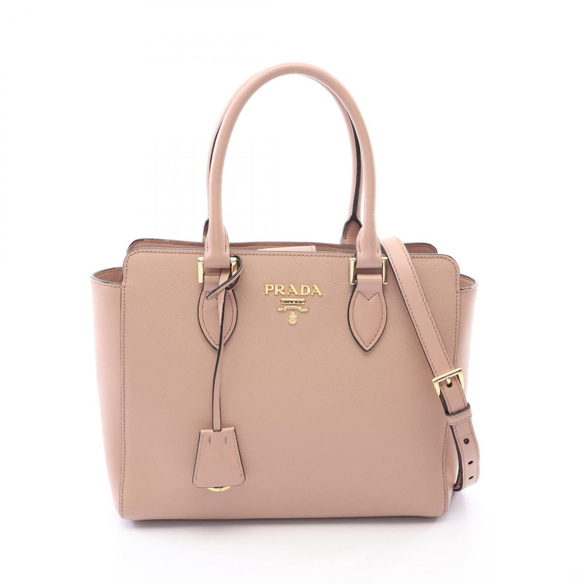 Prada Pink Saffiano Handbag (Pre-Owned)