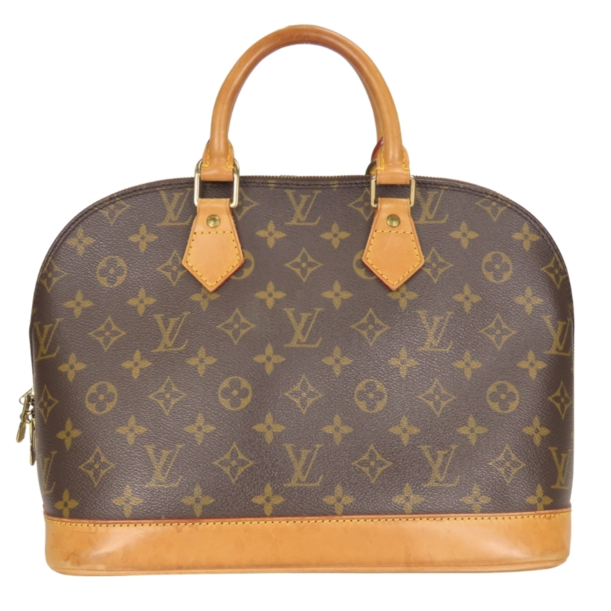 Louis Vuitton Monogram Brown Monogram Leather Handbag (Pre-Owned)
