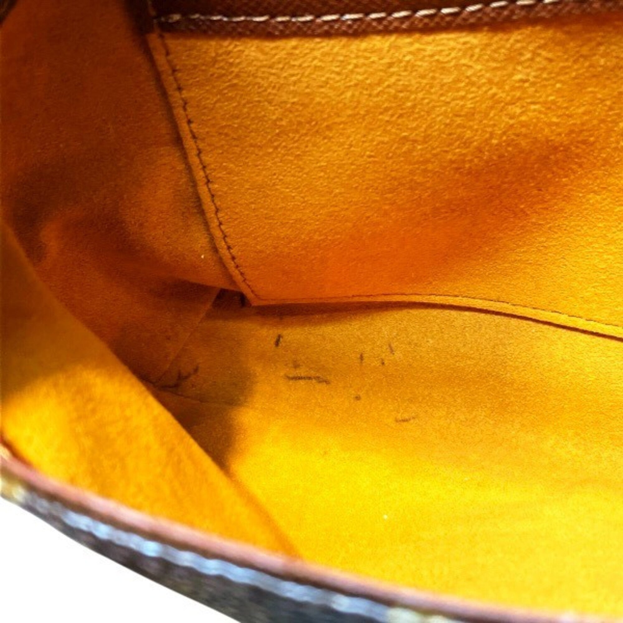 Louis Vuitton Brown Monogram Handbag Shoulder Bag (Pre-Owned)