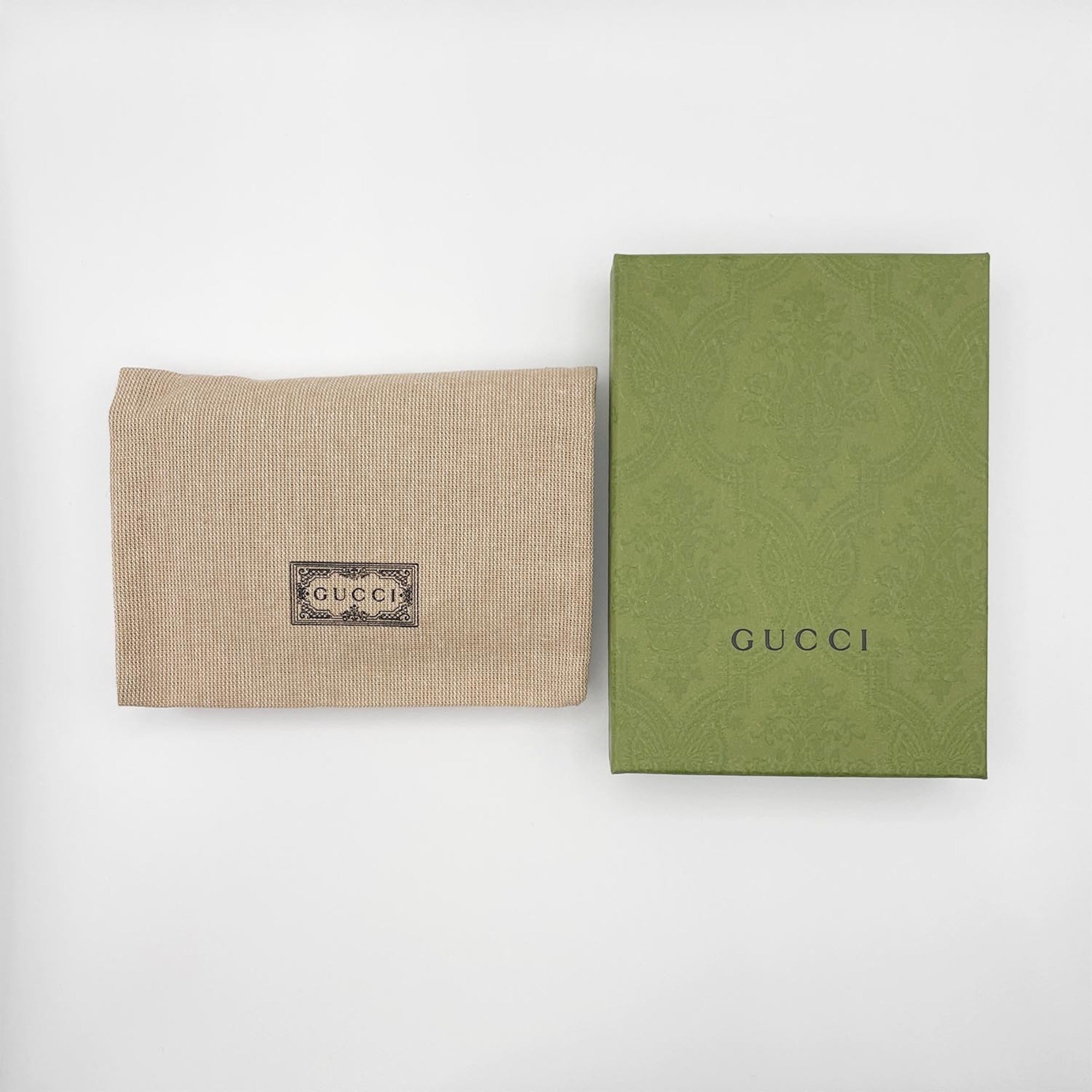 Gucci Brown Pvc Coated Canvas Fabric Coin Purse/Coin Case (Pre-Owned)