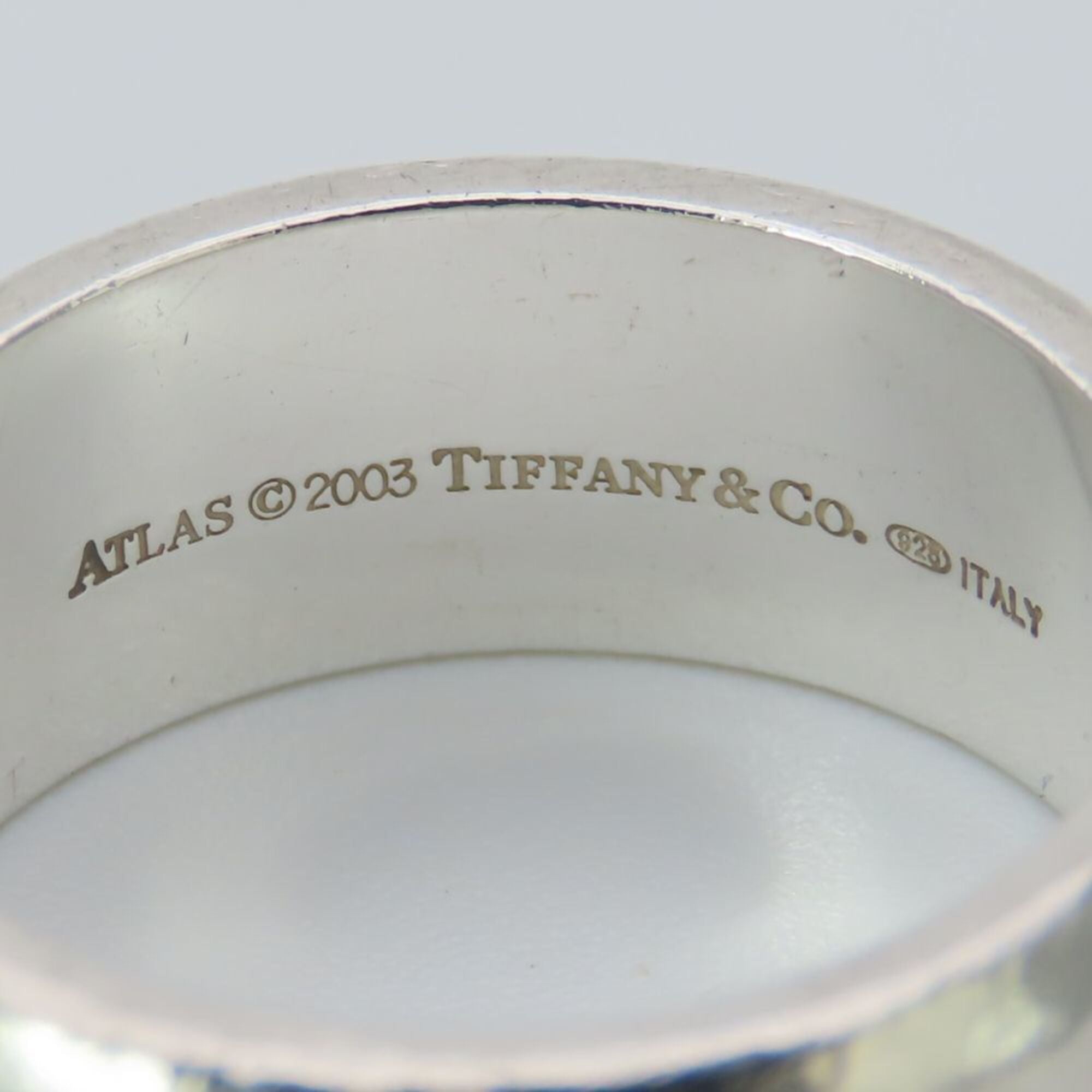 Tiffany Silver Silver 925 Band Ring (Pre-Owned)