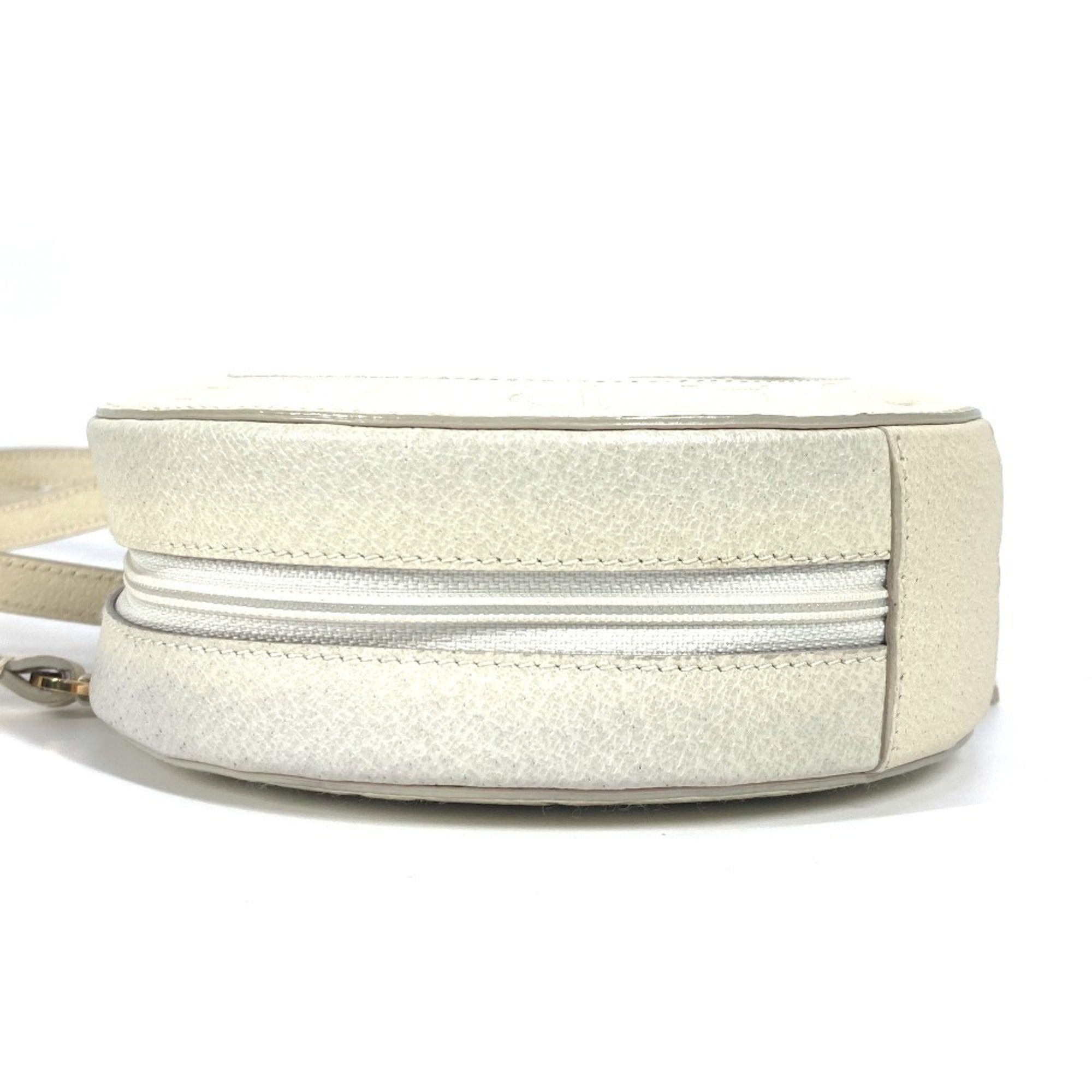 Bvlgari Beige Leather Pochette Shoulder Bag (Pre-Owned)
