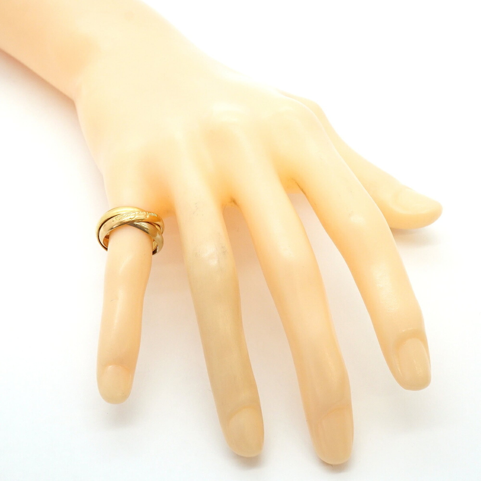 Cartier Yellow Gold (18K) Pink Gold (18K) White Gold (18K) Band Ring (Pre-Owned)