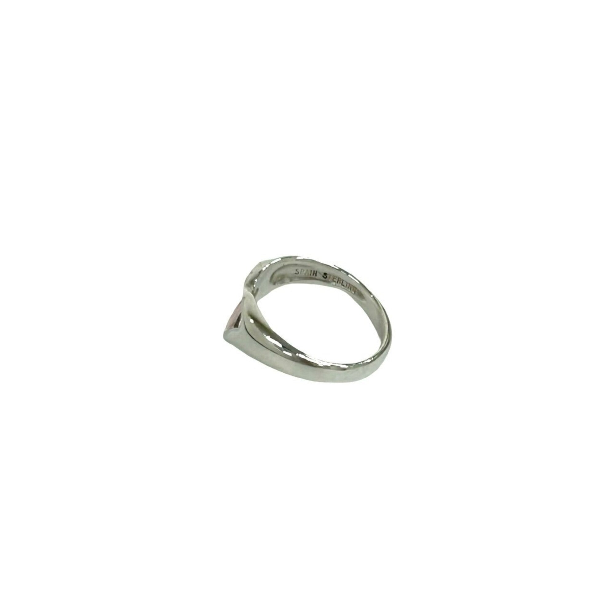 Tiffany Silver Silver 925 Band Ring (Pre-Owned)
