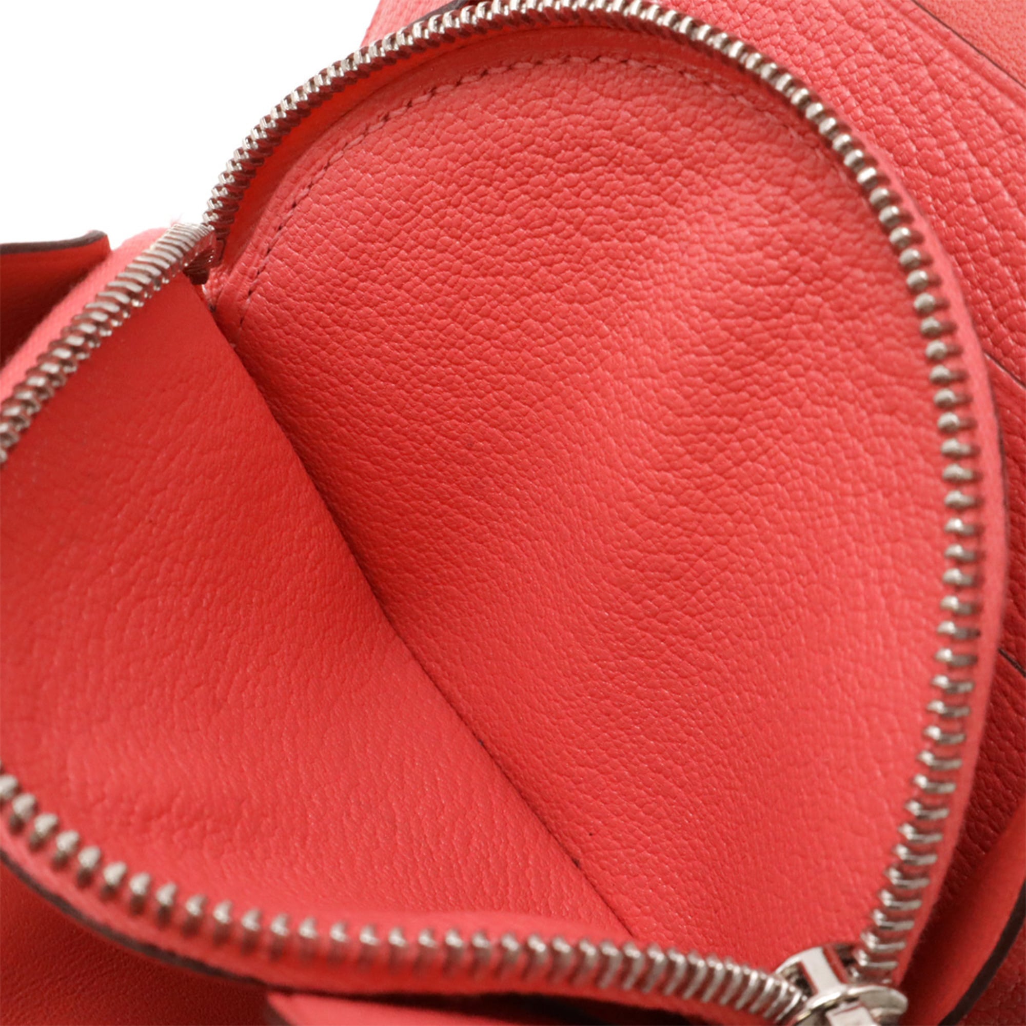 Hermes Rose Azalee Chevre Leather Wallet (Bi-Fold) (Pre-Owned)