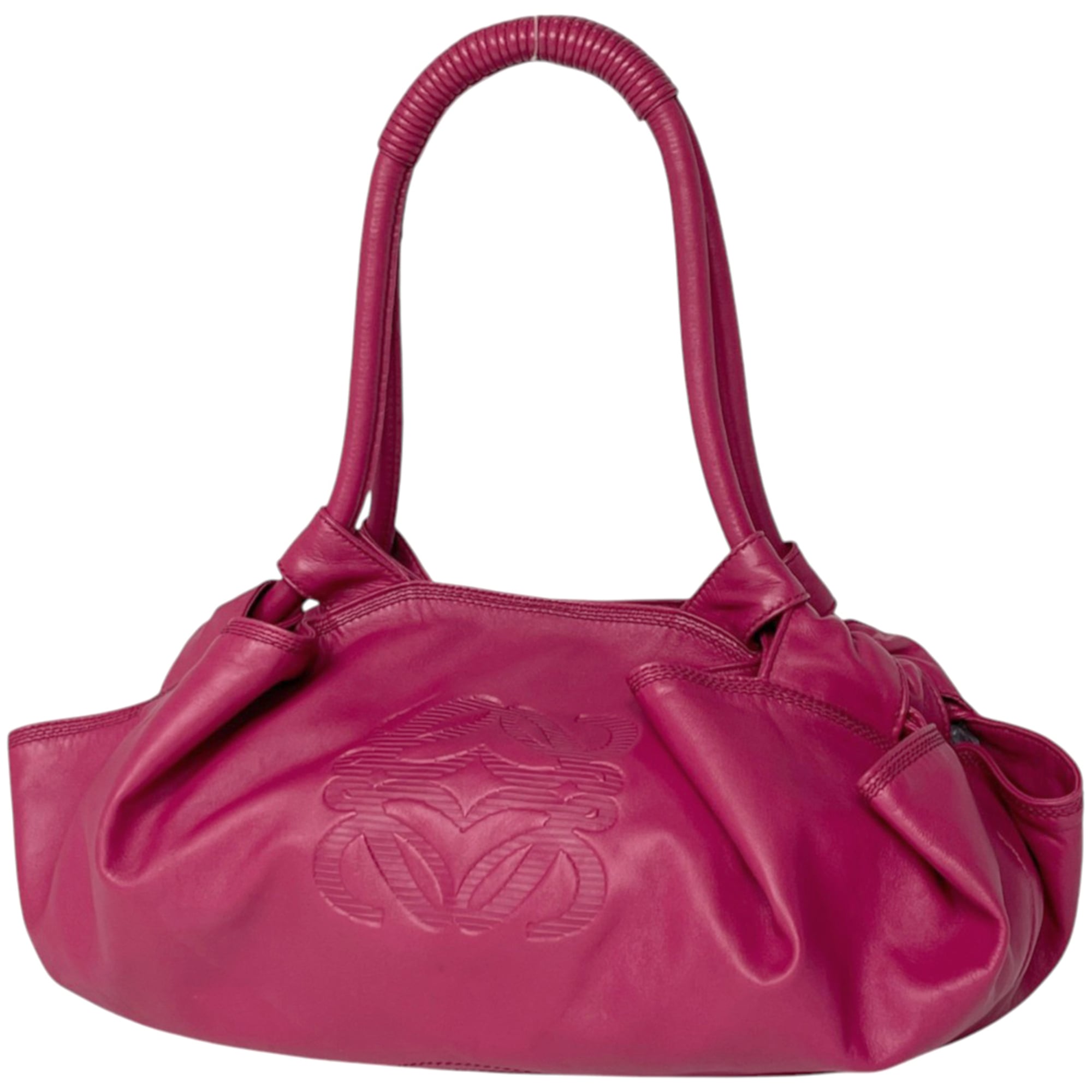 Loewe Pink Leather Handbag (Pre-Owned)